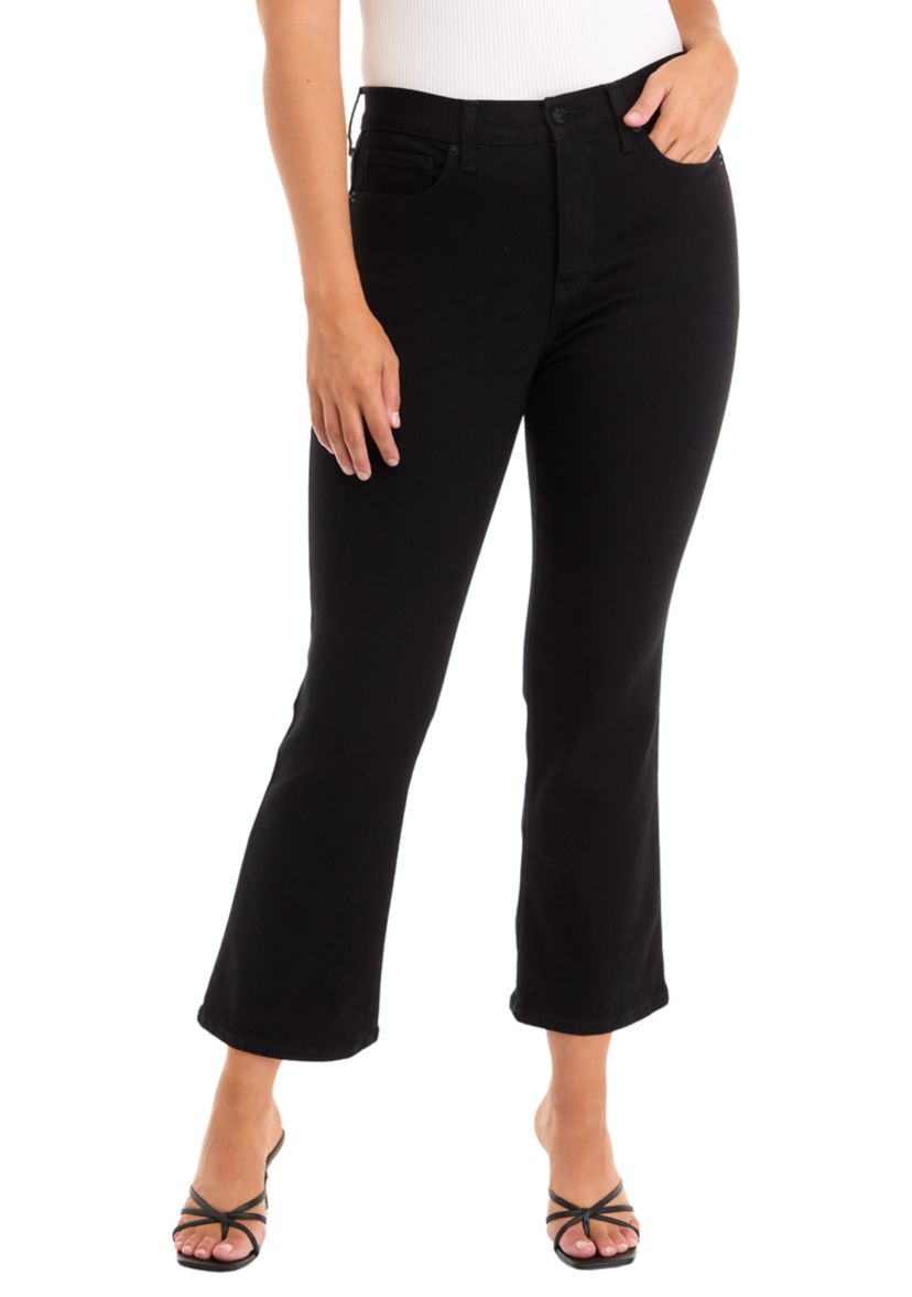 Womens Denim Kick Flare Jeans