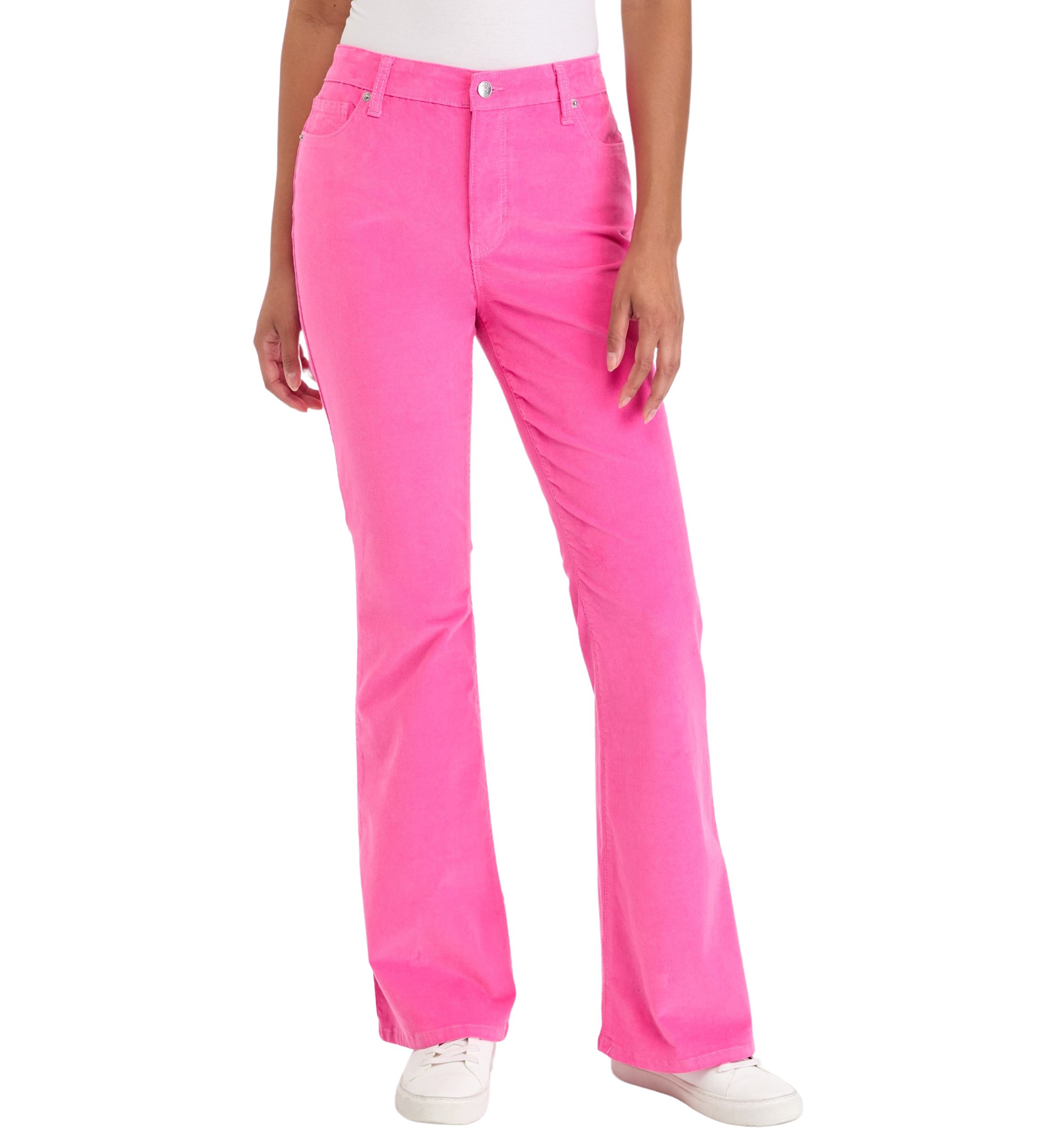 Womens Corduroy Flare Pants
