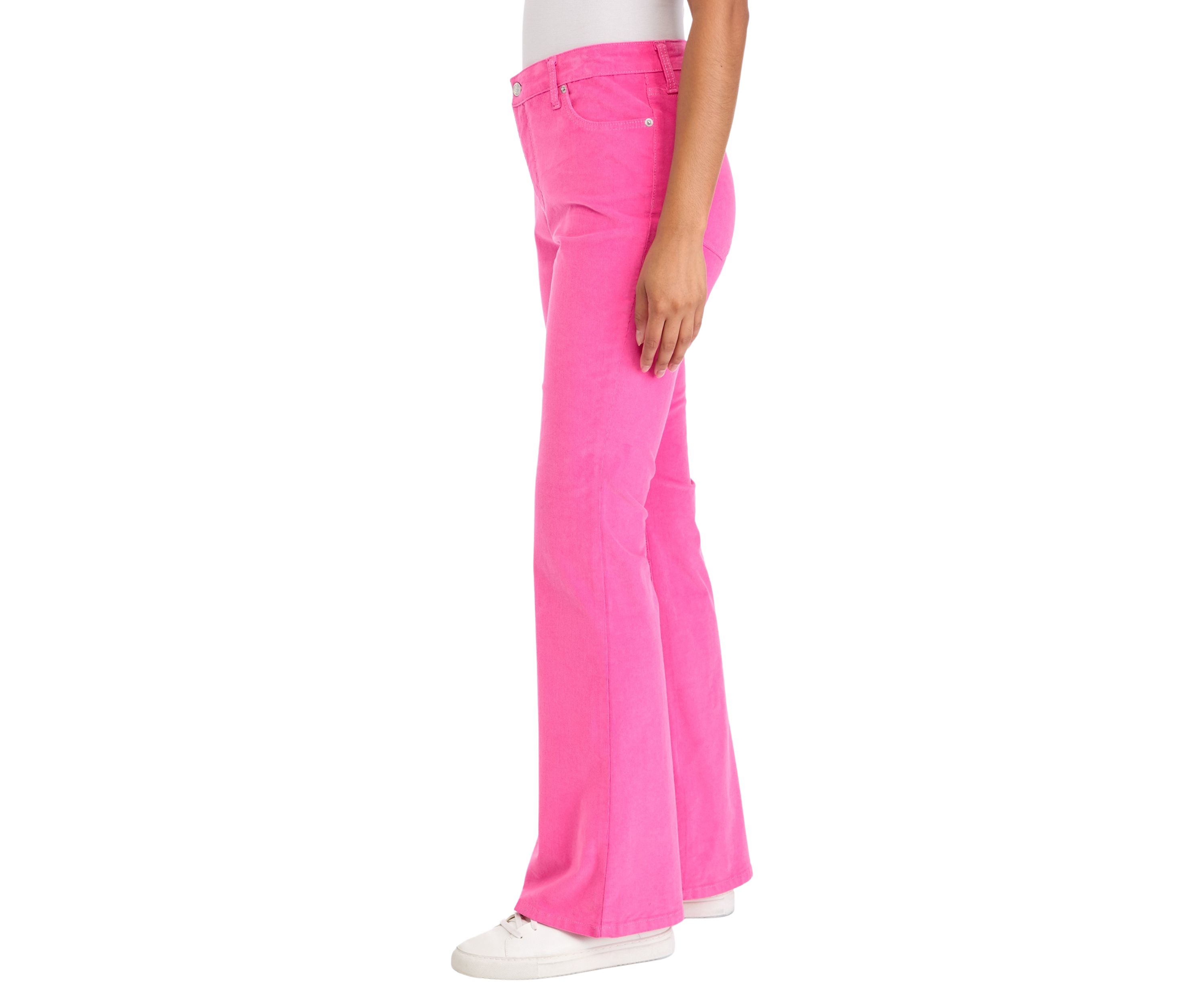 Womens Corduroy Flare Pants
