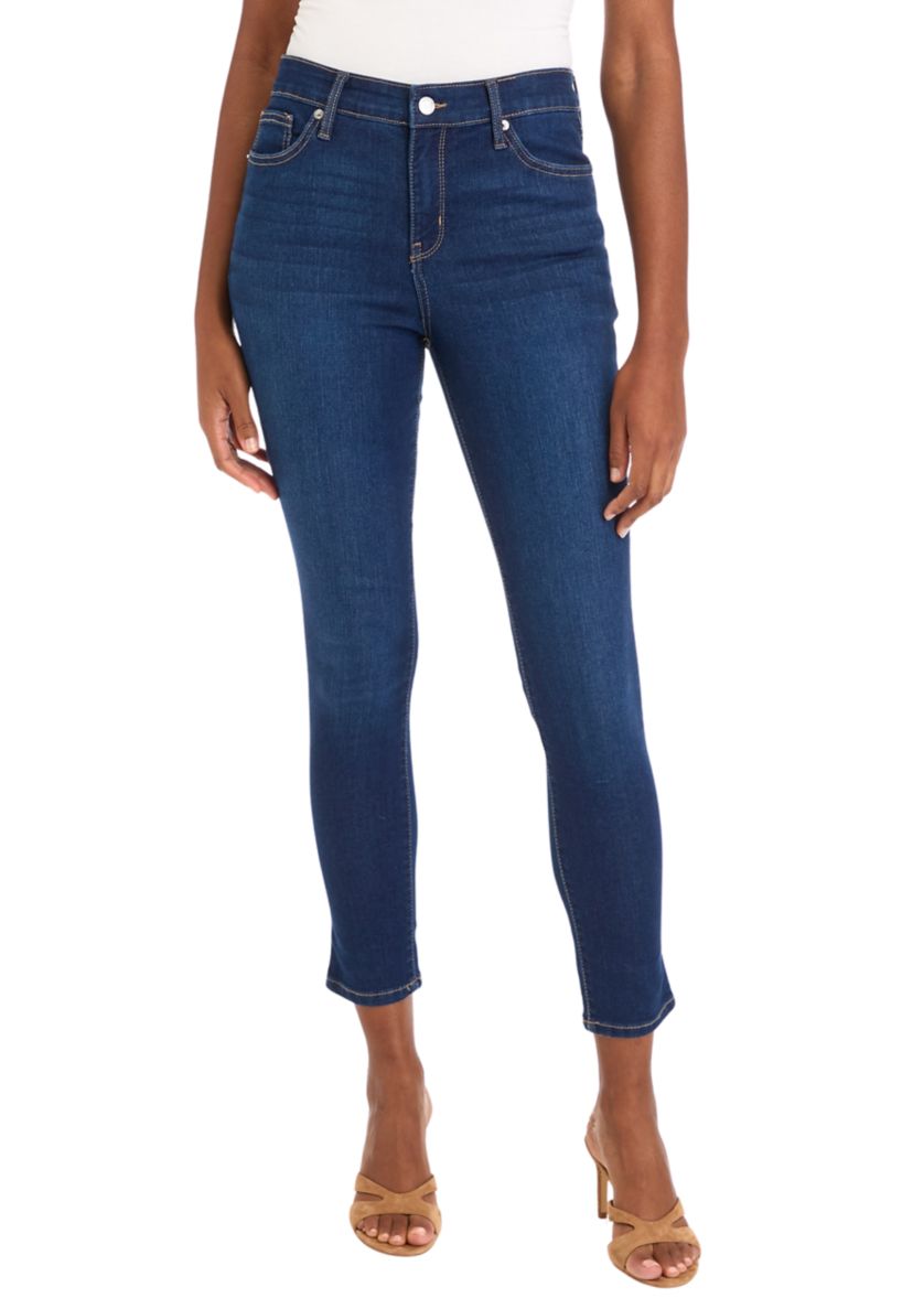 Womens High Rise Skinny Jeans