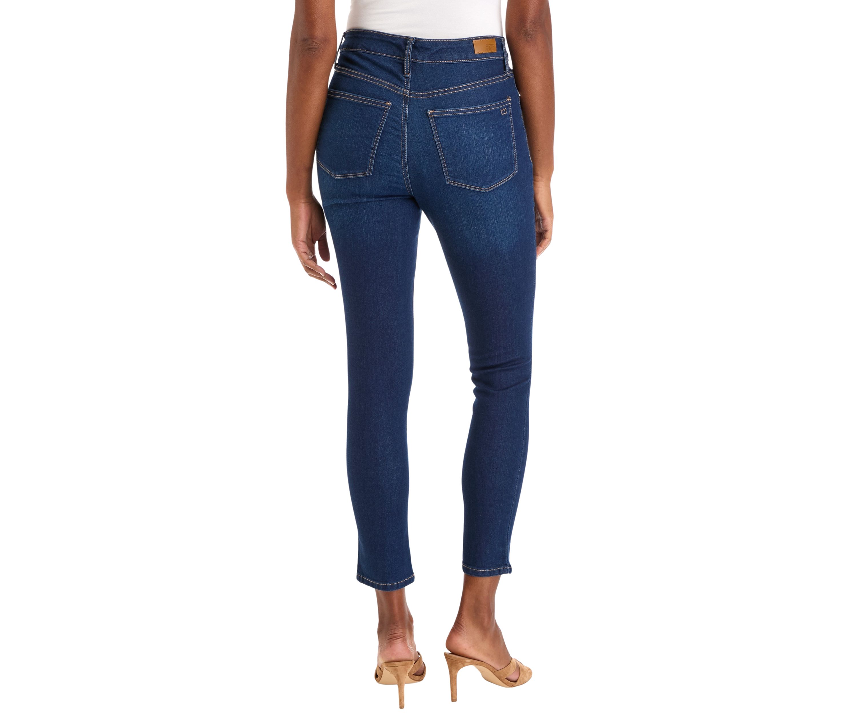 Womens High Rise Skinny Jeans