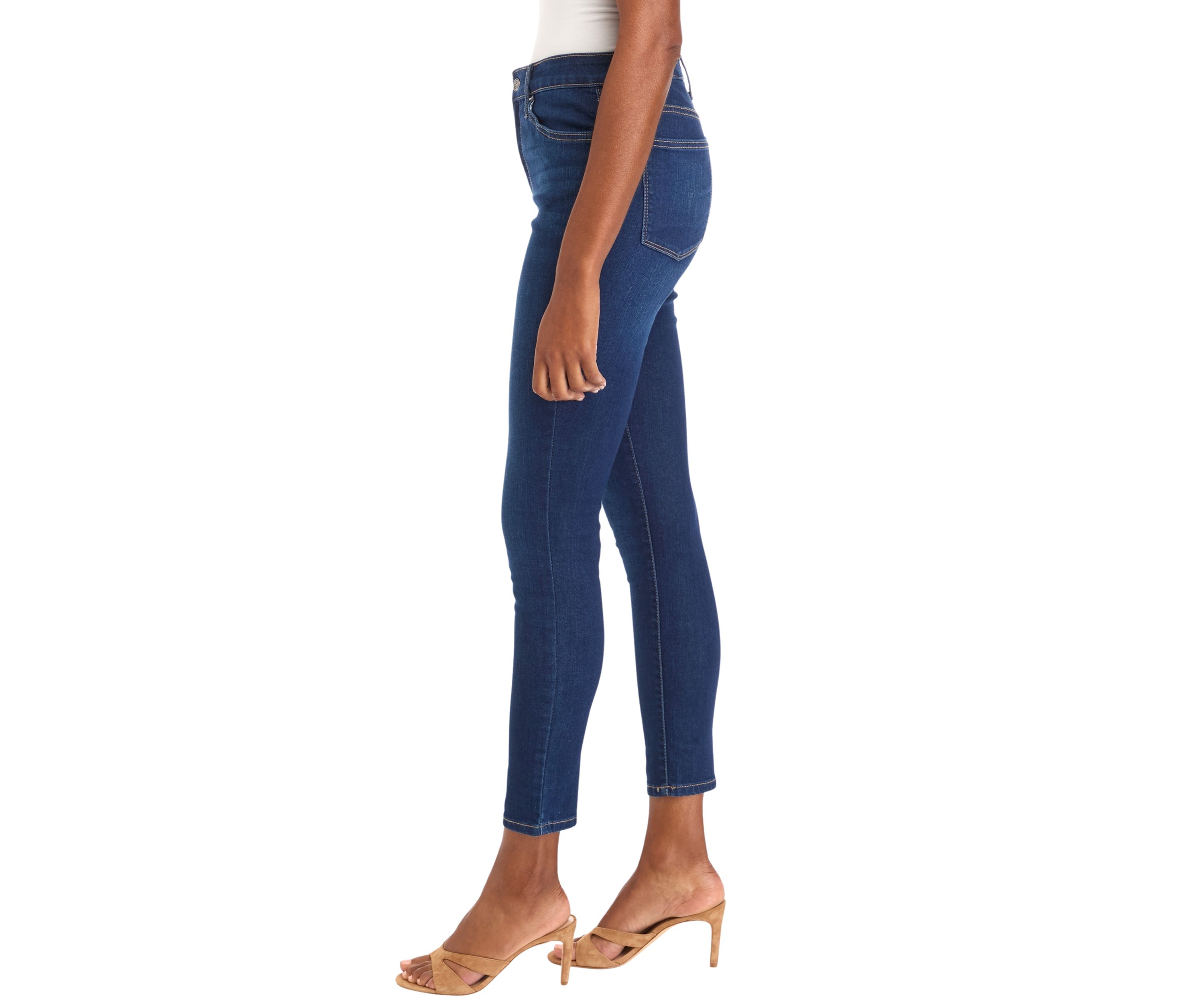 Womens High Rise Skinny Jeans