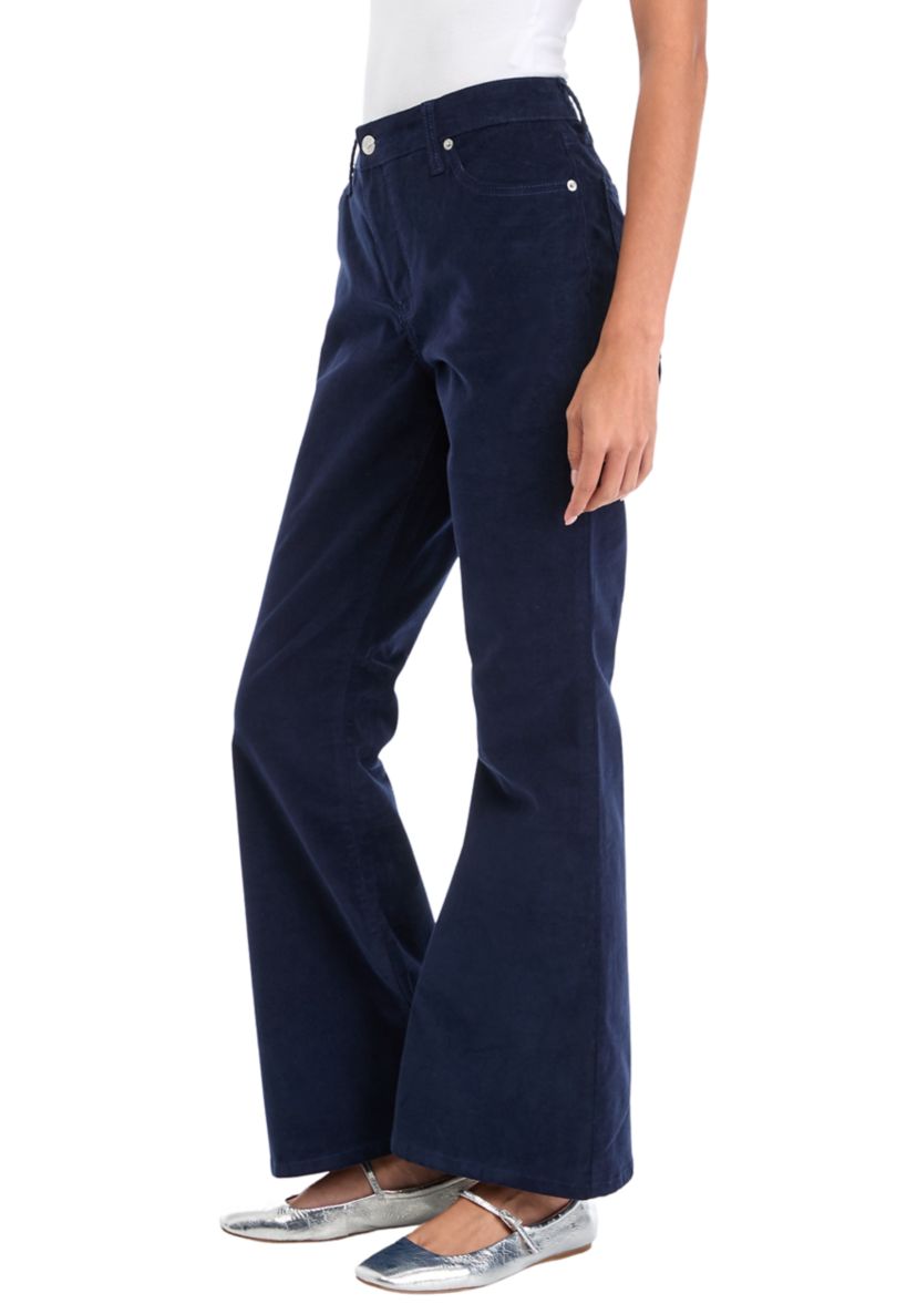 Petite Corduroy Flare Pants