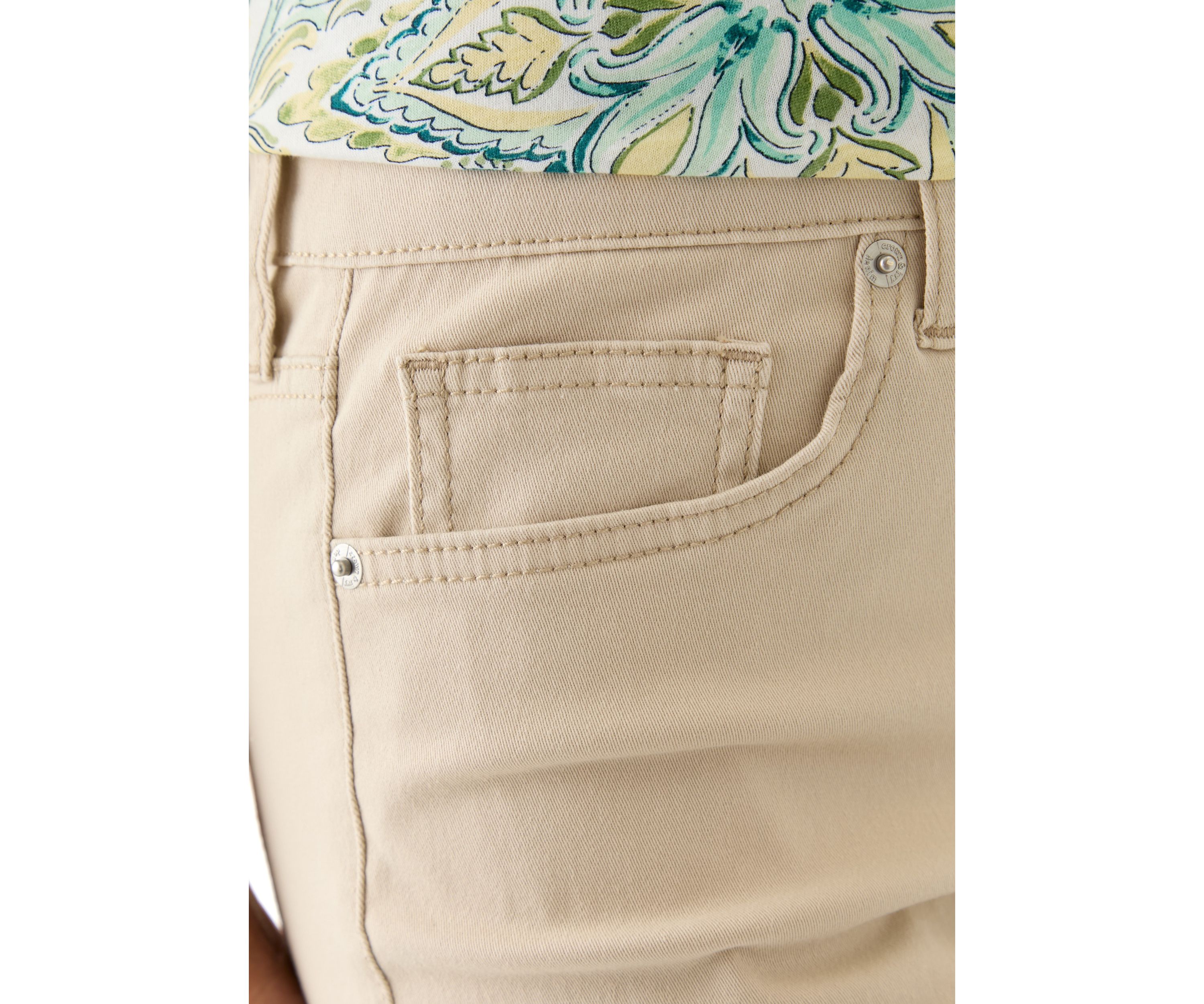 Womens Colored Twill Kick Flare Jeans