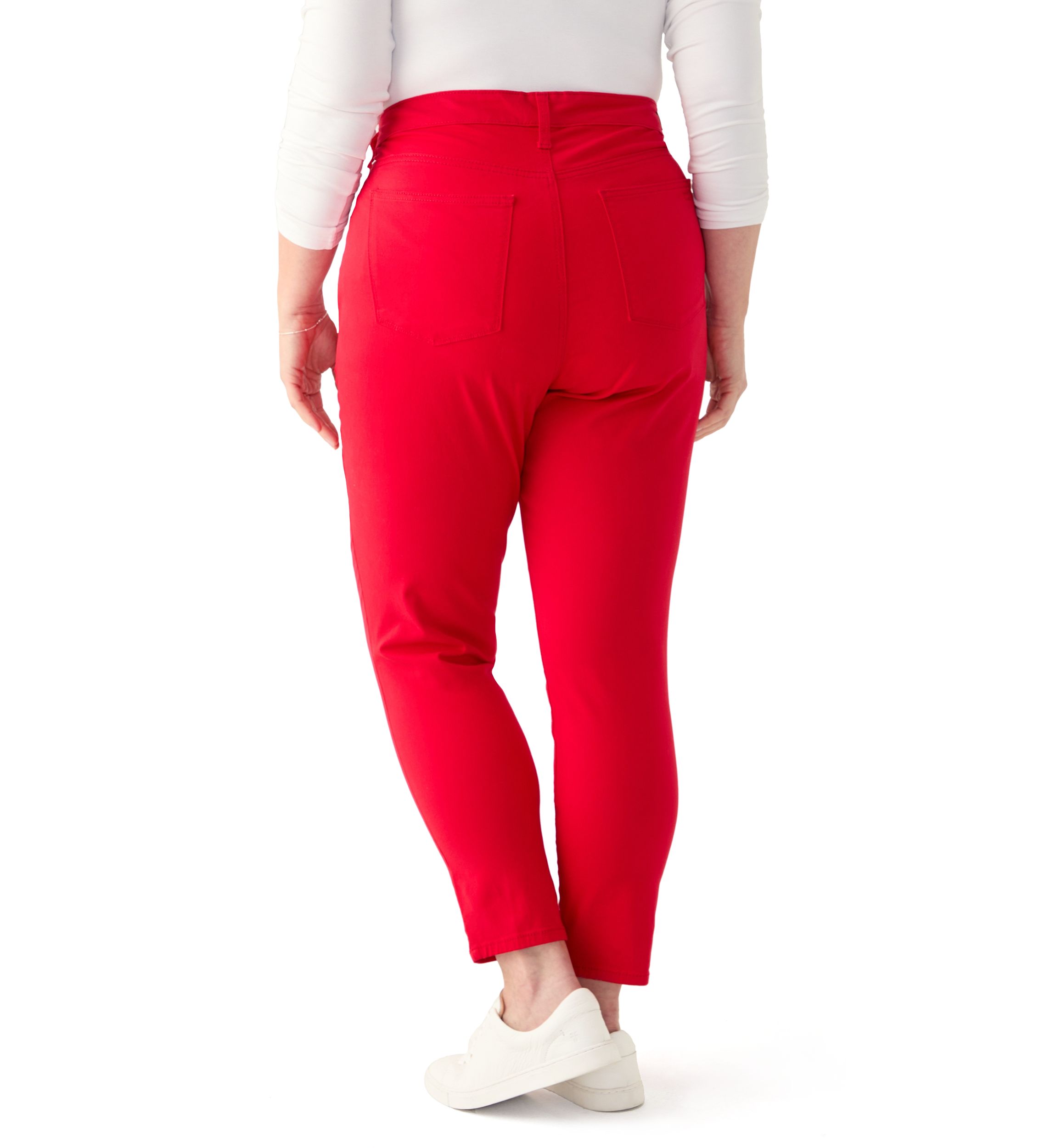 Plus Size High Rise Skinny Jeans 