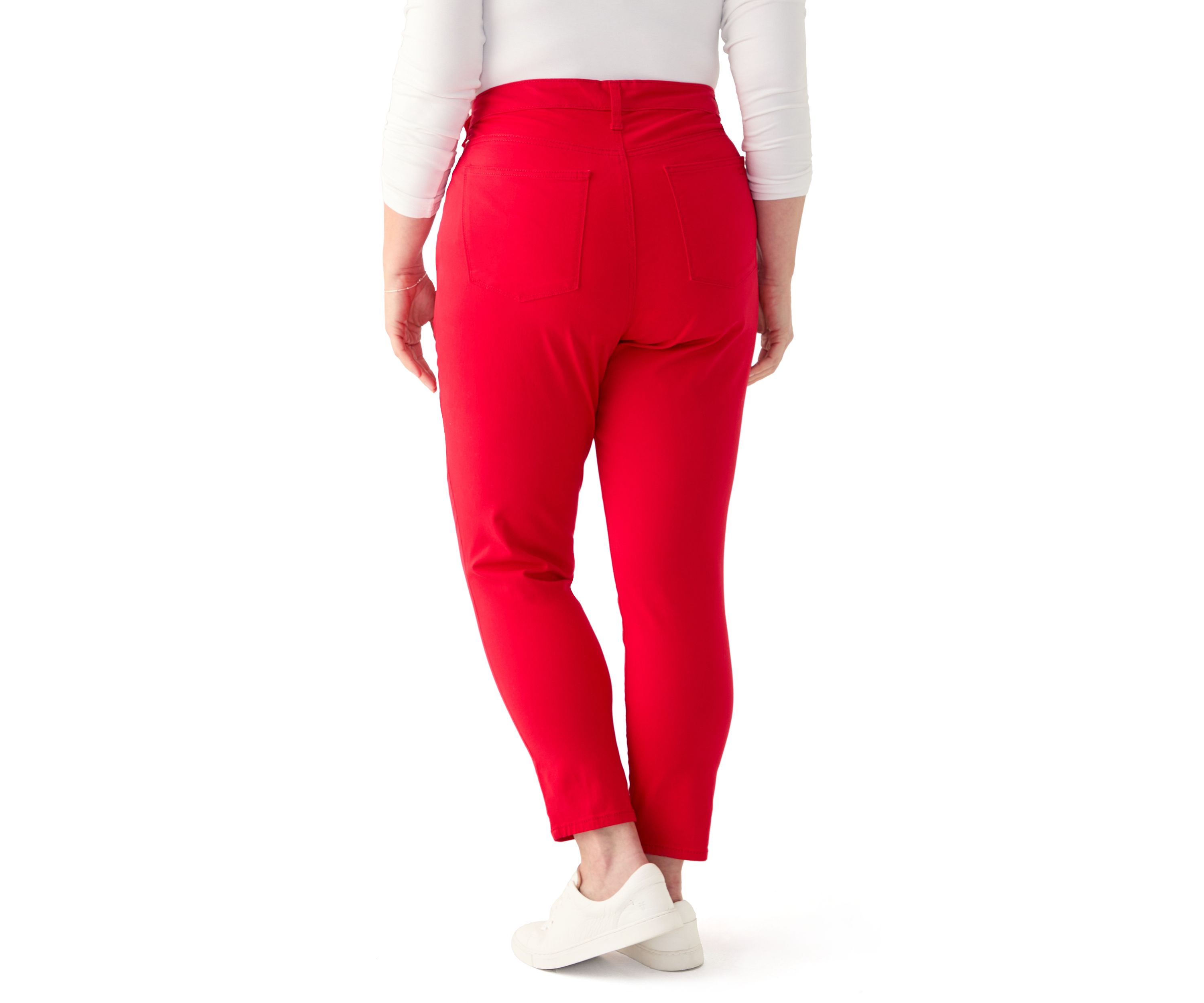 Plus Size High Rise Skinny Jeans 