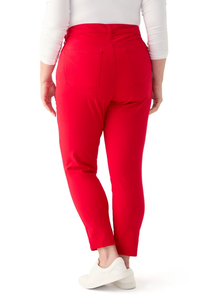 Plus Size High Rise Skinny Jeans 