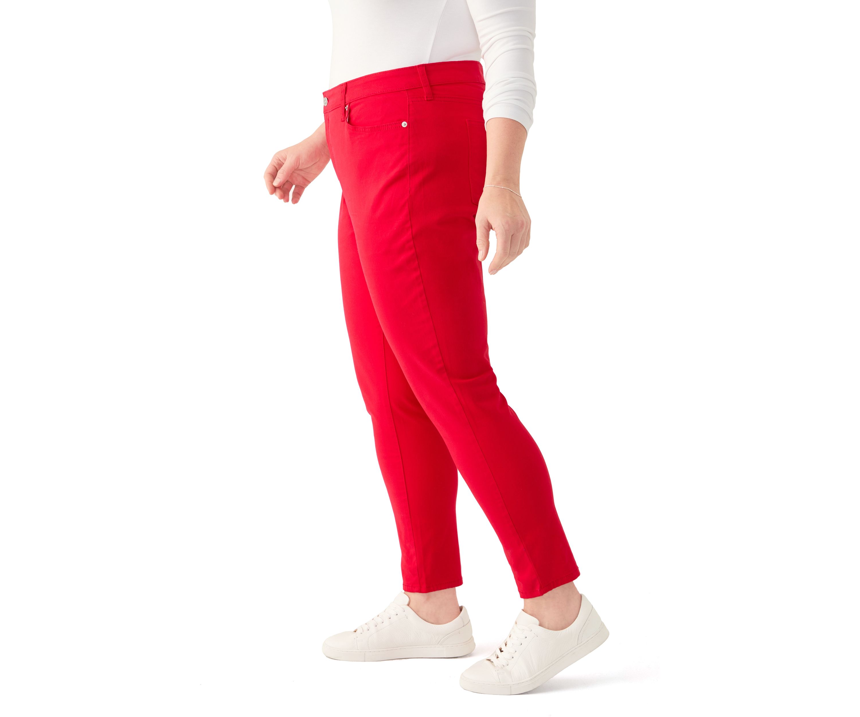 Plus Size High Rise Skinny Jeans 