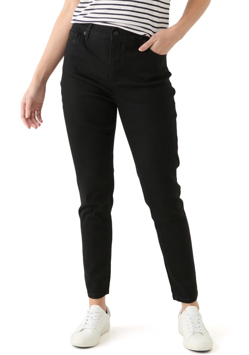 Womens High Rise Skinny Jeans