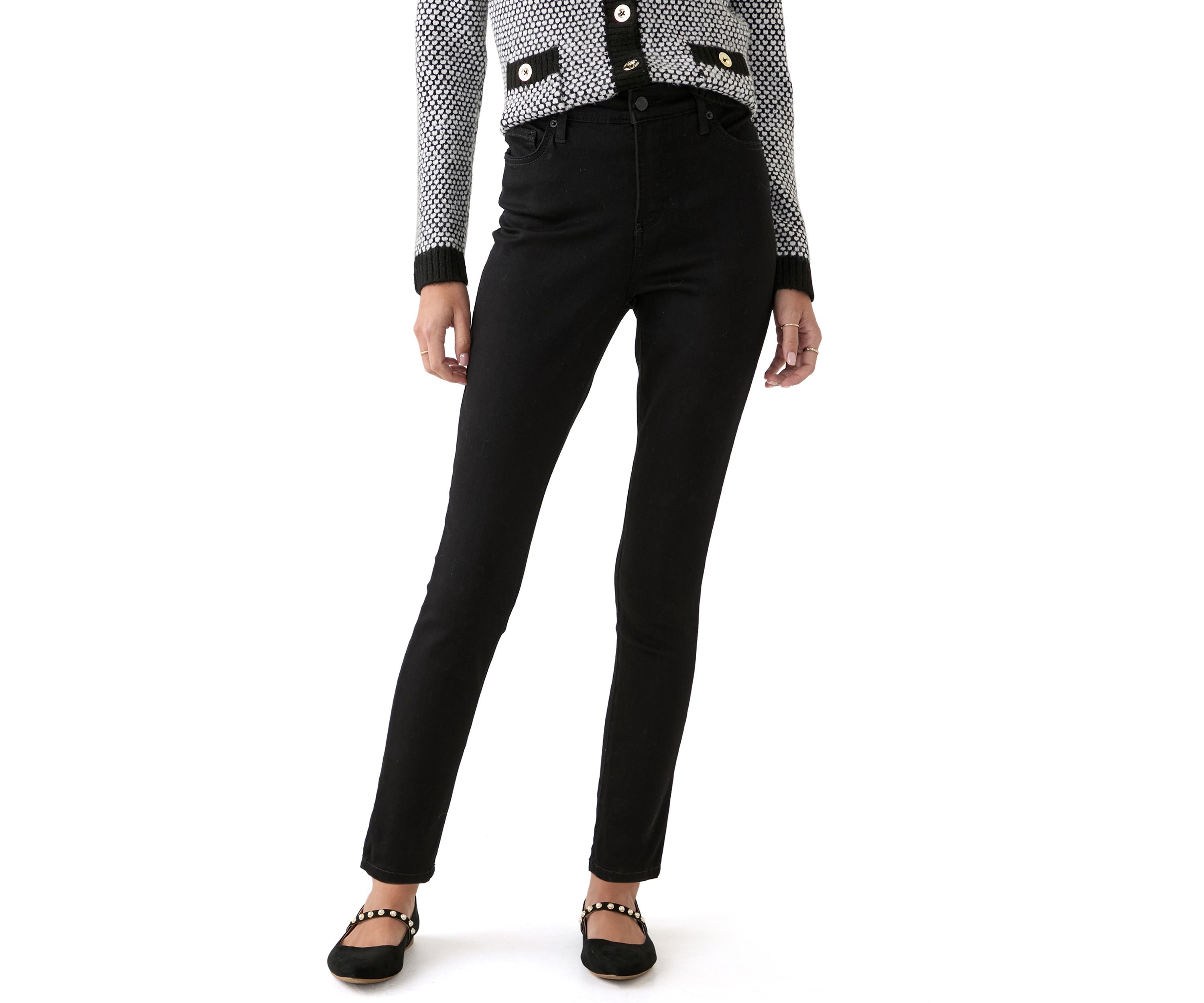 Petite High Rise Skinny Pants