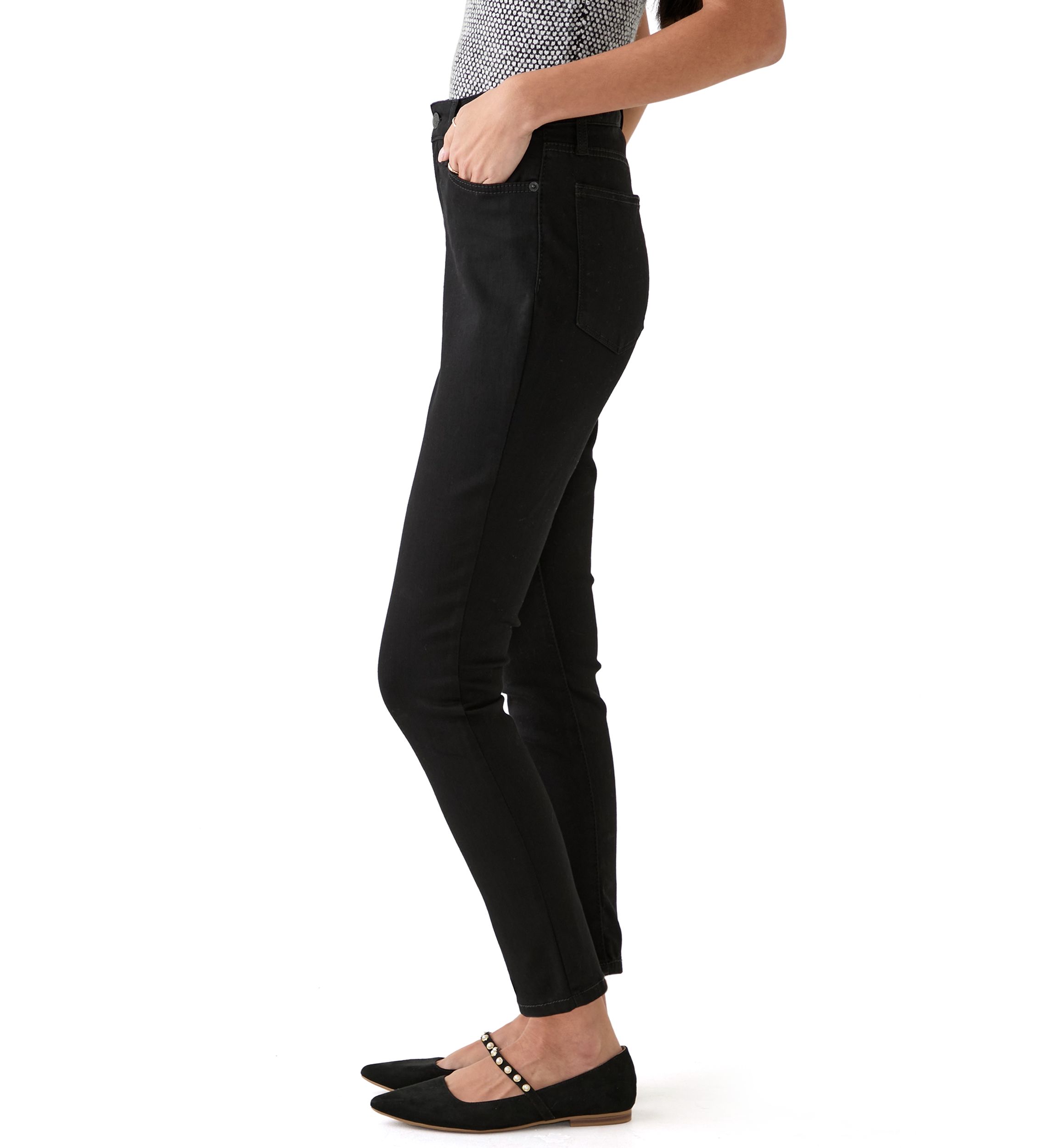 Petite High Rise Skinny Pants