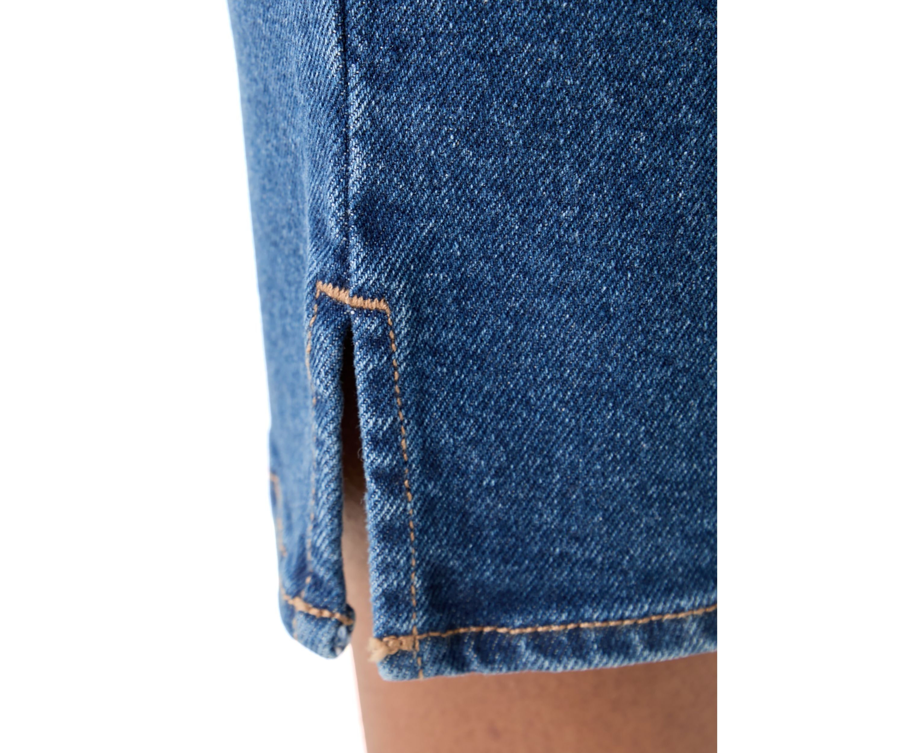 Womens Crop Straight Jeans