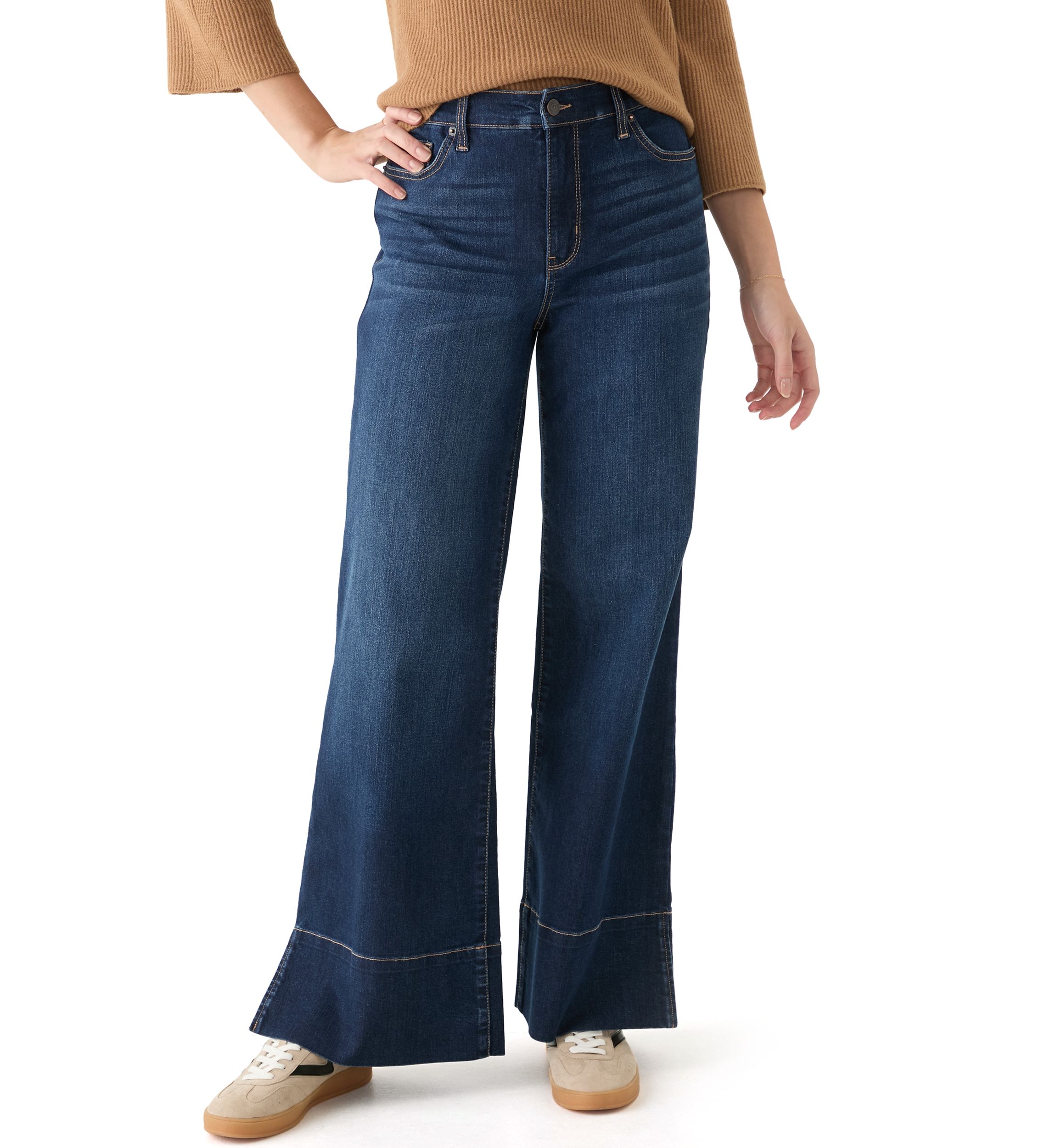 Womens Wide Leg Jeans 