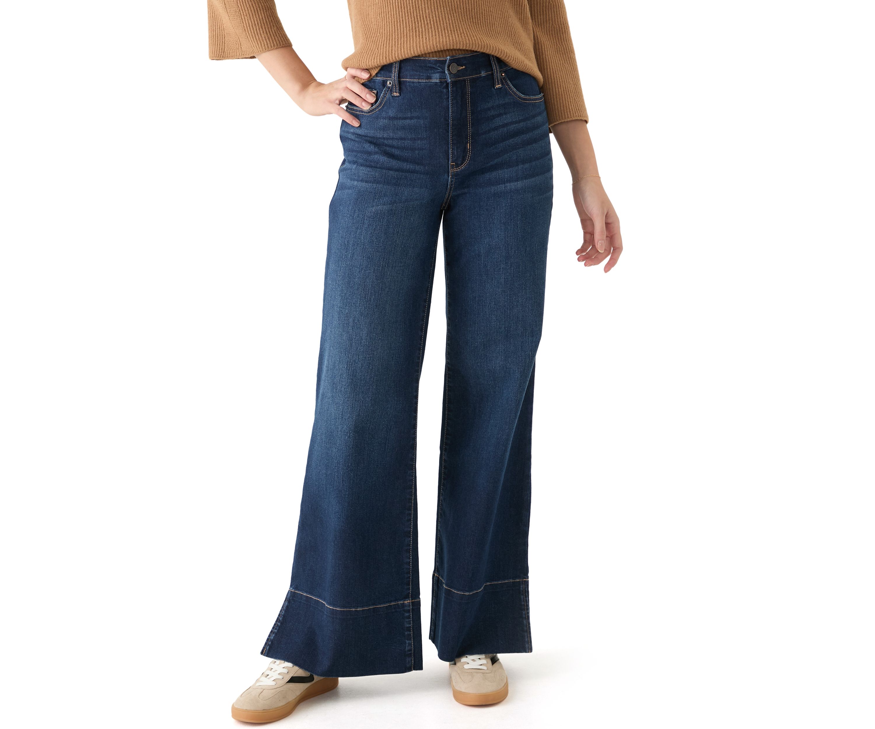 Womens Wide Leg Jeans 