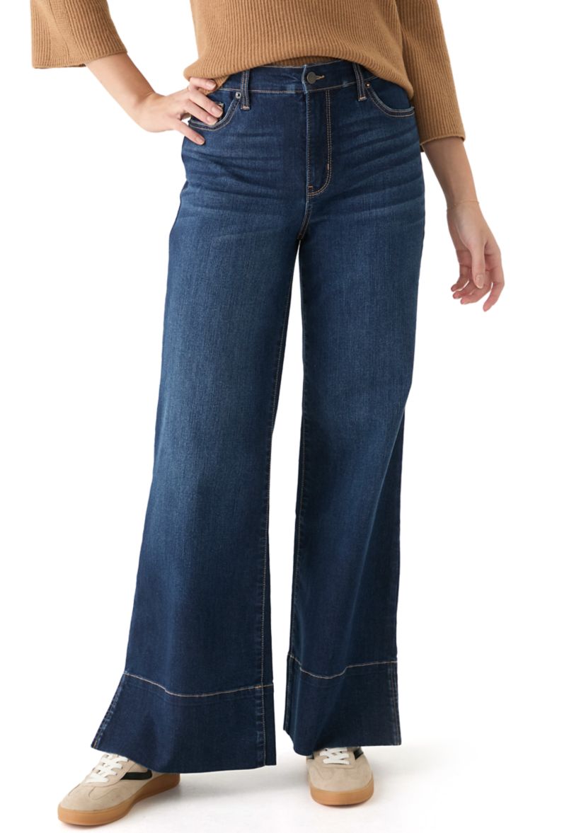 Womens Wide Leg Jeans 