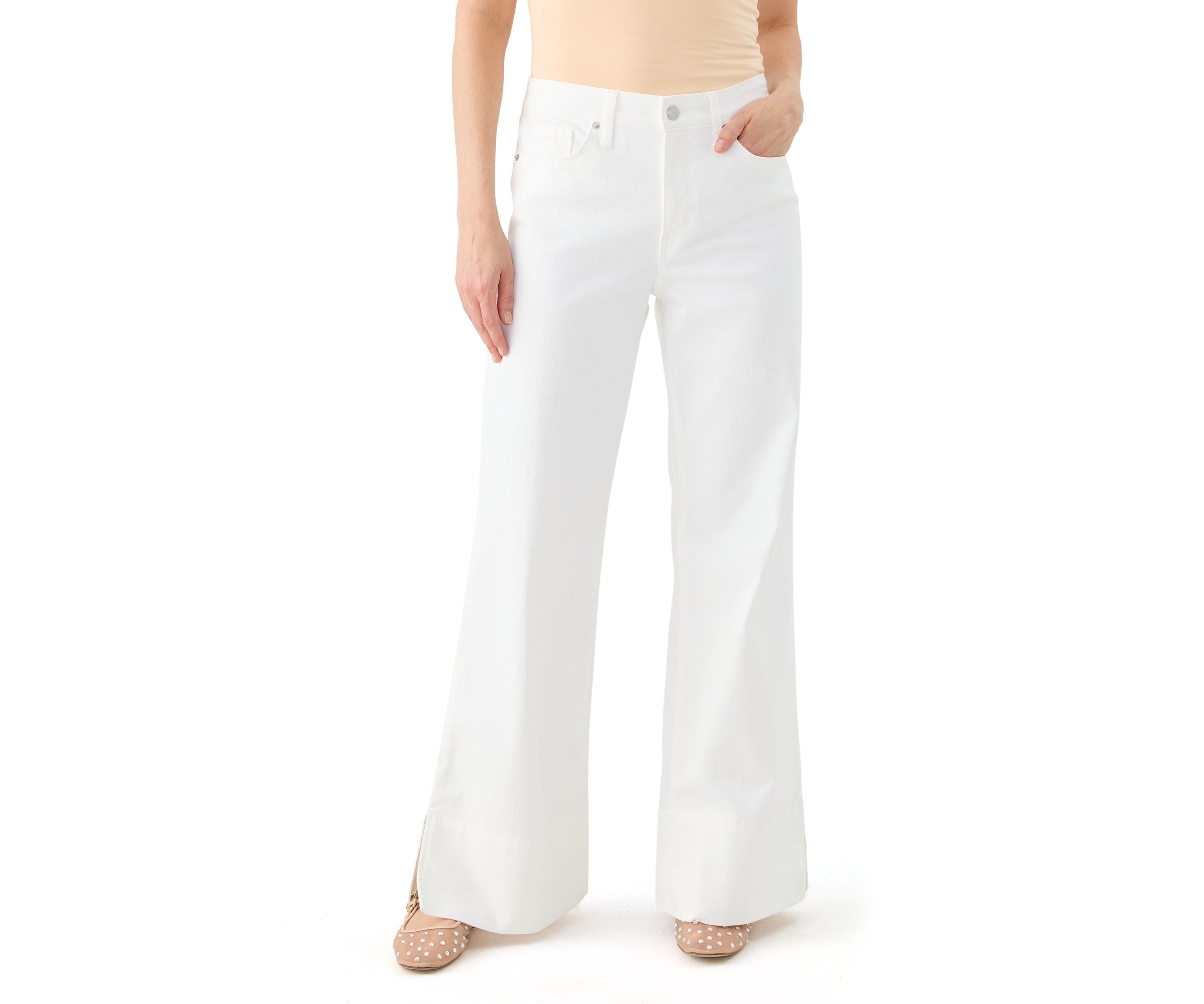 Womens Wide Leg Jeans