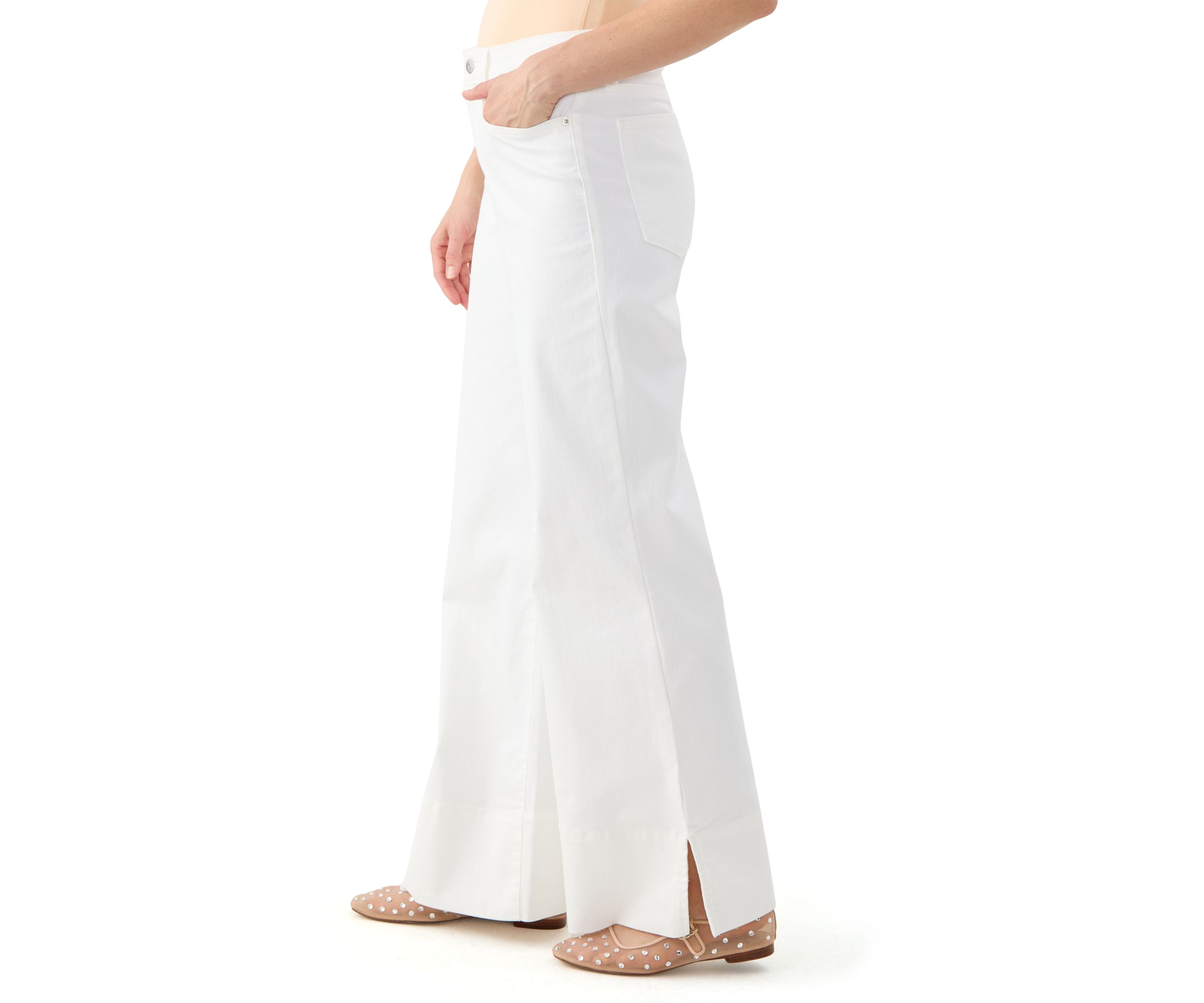 Womens Wide Leg Jeans