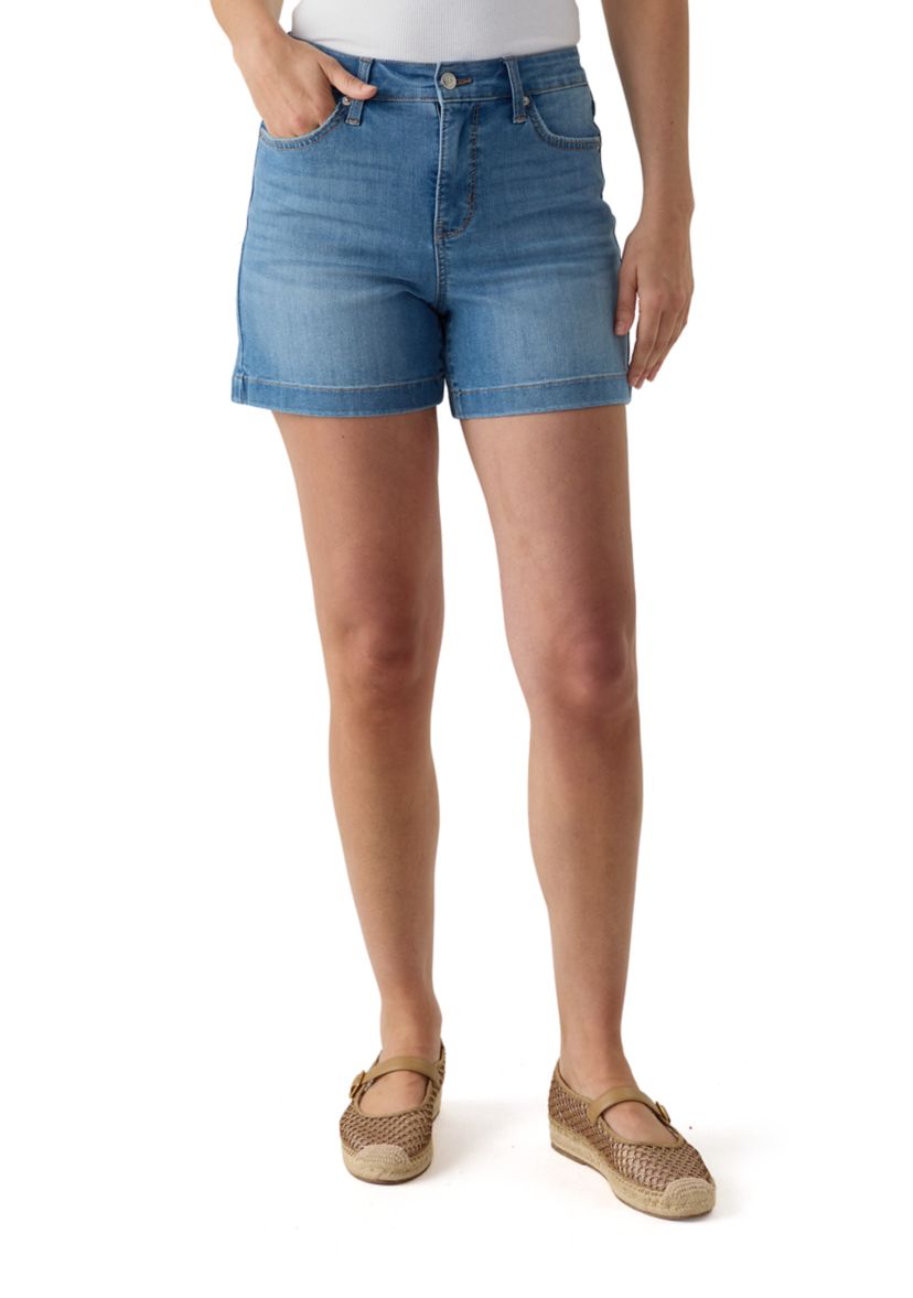 Womens High Rise 5" Relaxed Shorts