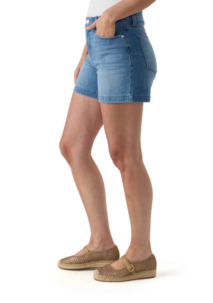 Womens High Rise 5" Relaxed Shorts