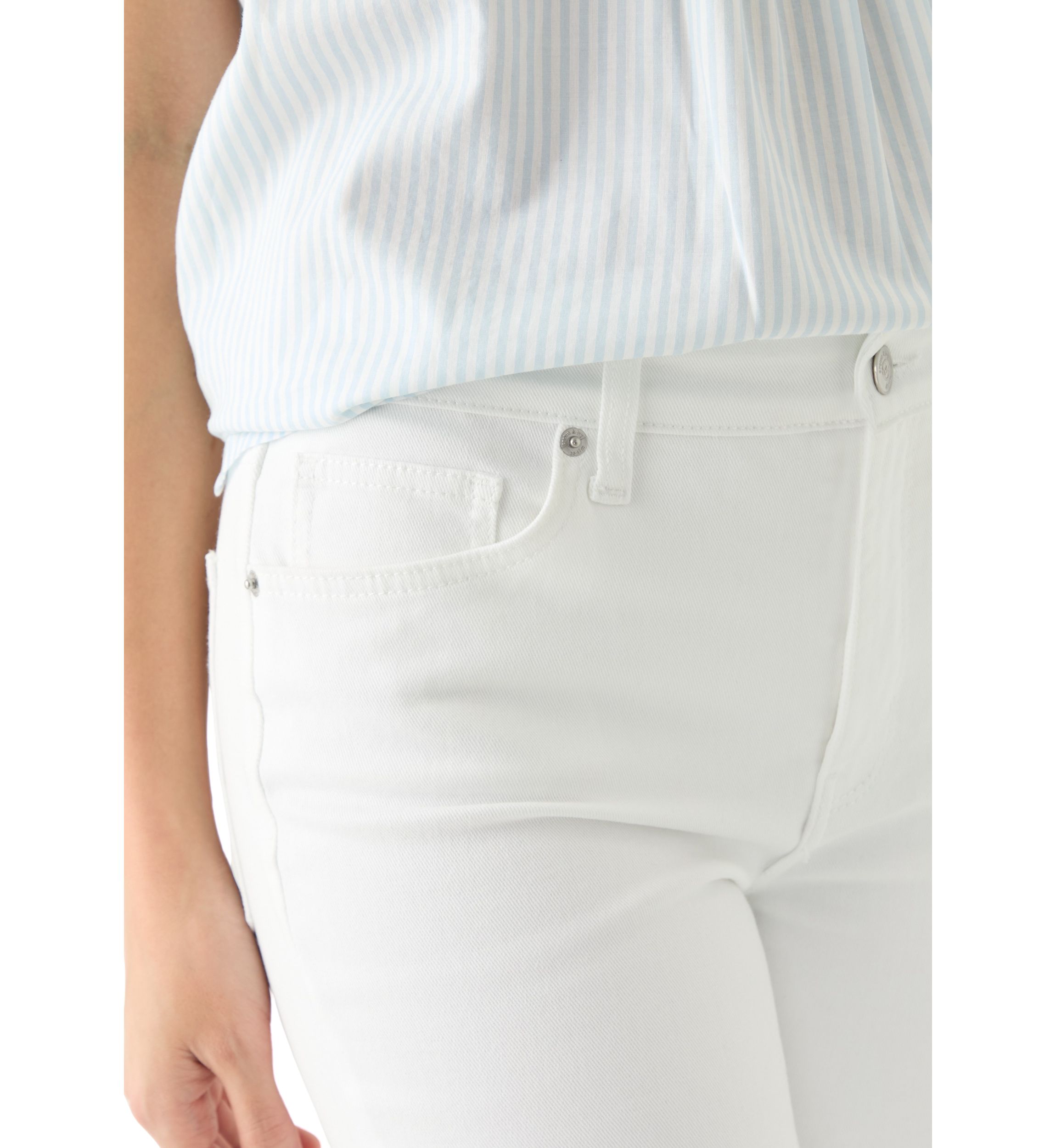 Womens High Rise Bootcut Jeans 