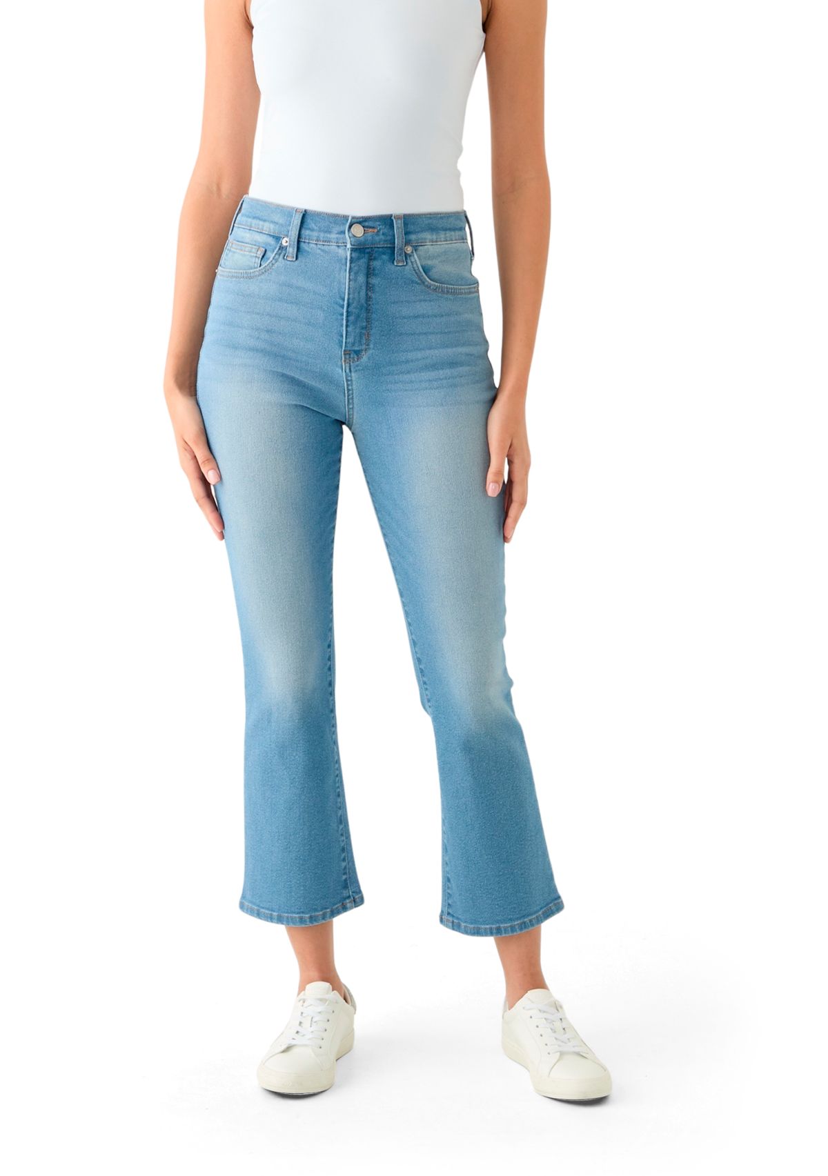 Womens Ankle Flare Pants