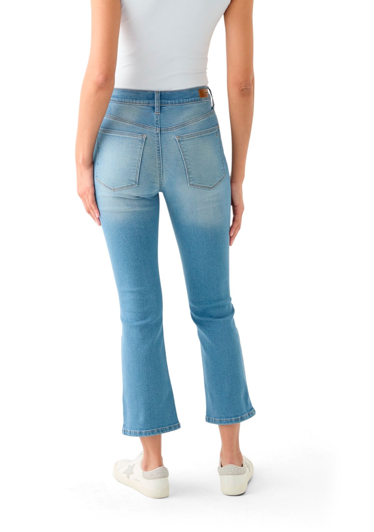 Womens Ankle Flare Pants