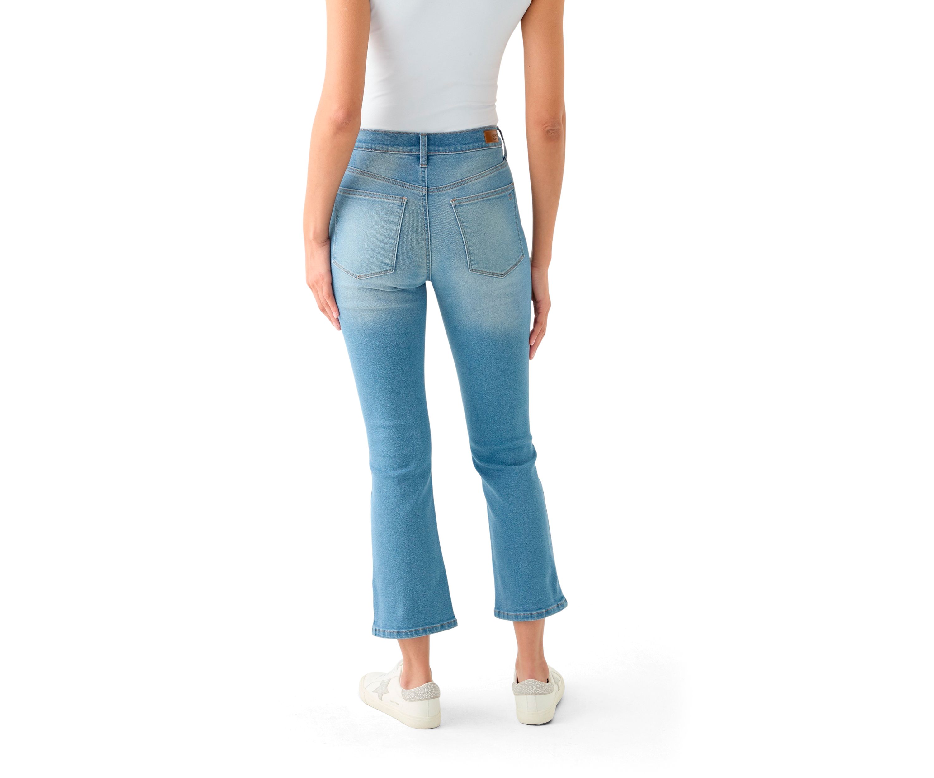 Womens Ankle Flare Pants