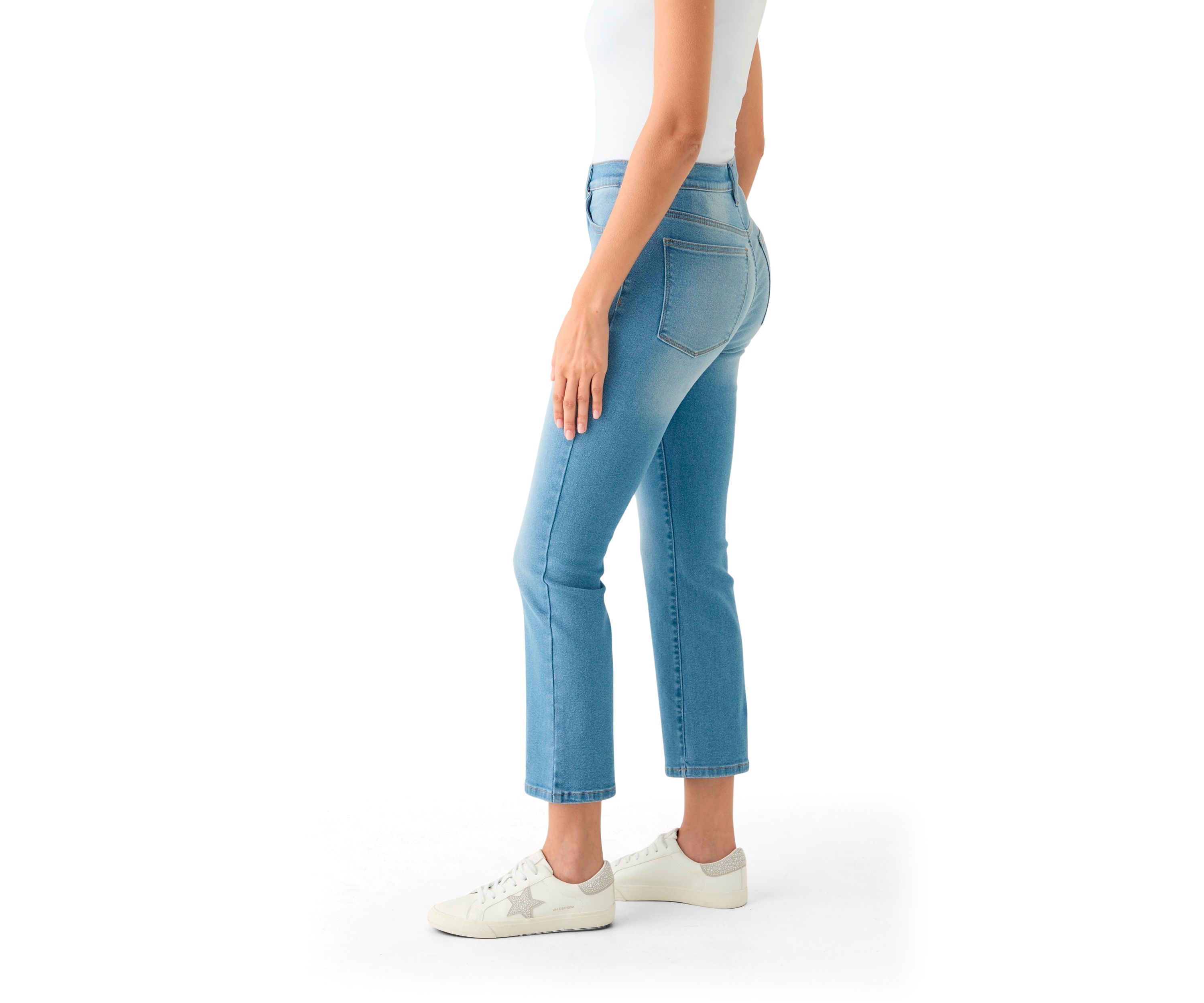 Womens Ankle Flare Pants