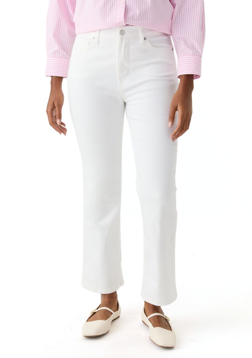 Womens Denim Kick Flare Jeans