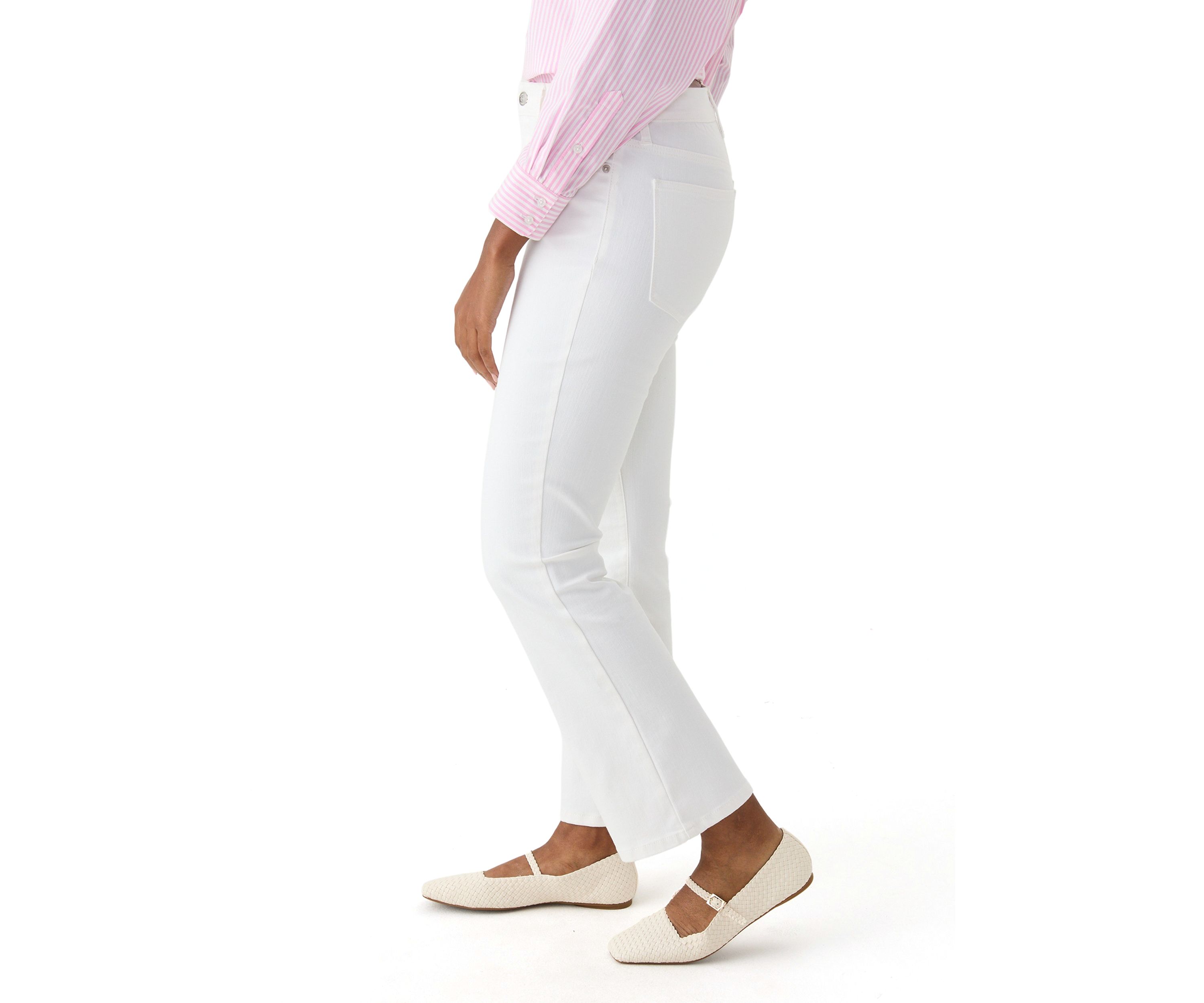 Womens Denim Kick Flare Jeans
