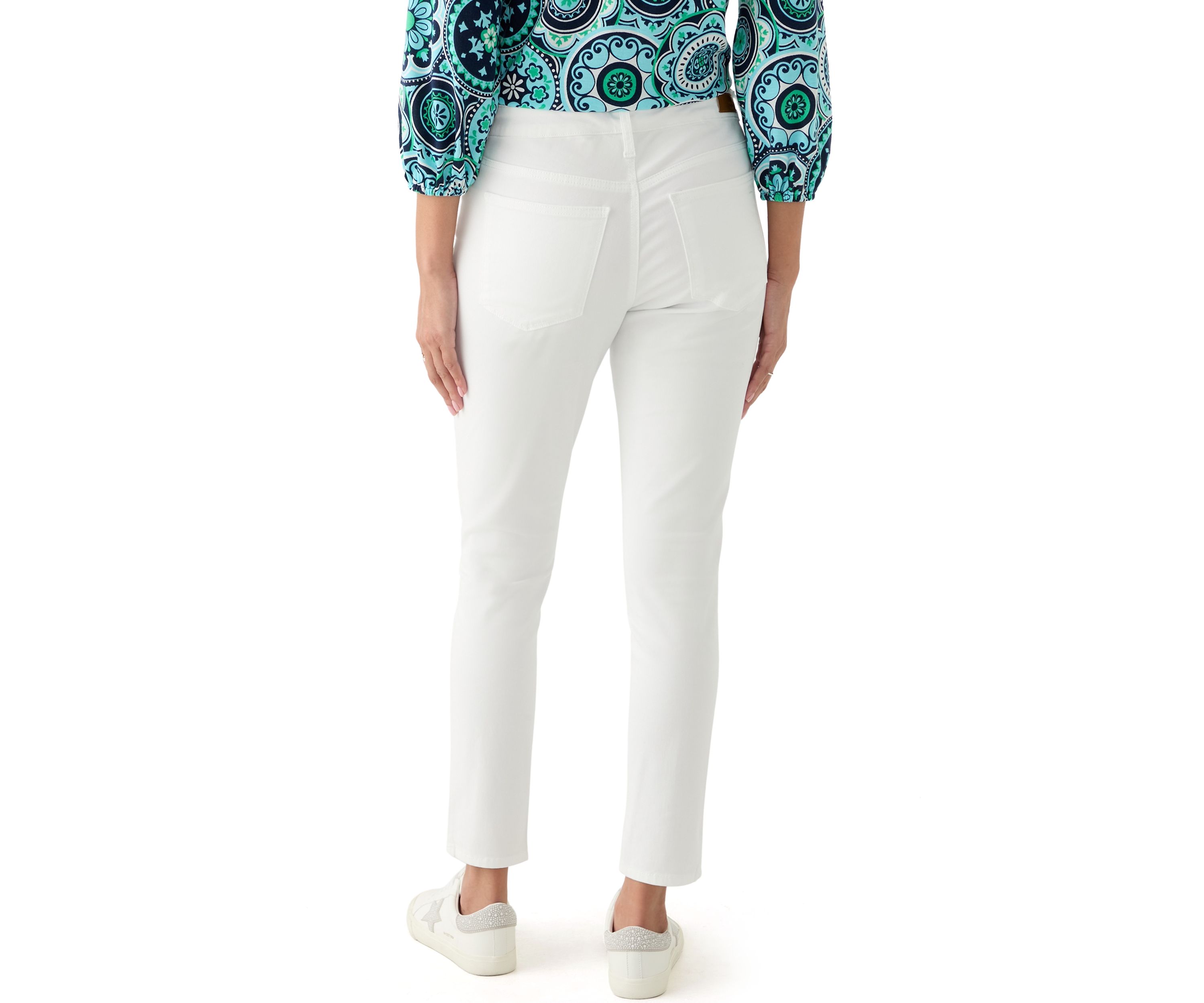 Womens Mid Rise Skinny Jeans 