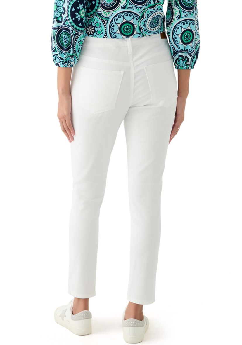 Womens Mid Rise Skinny Jeans 