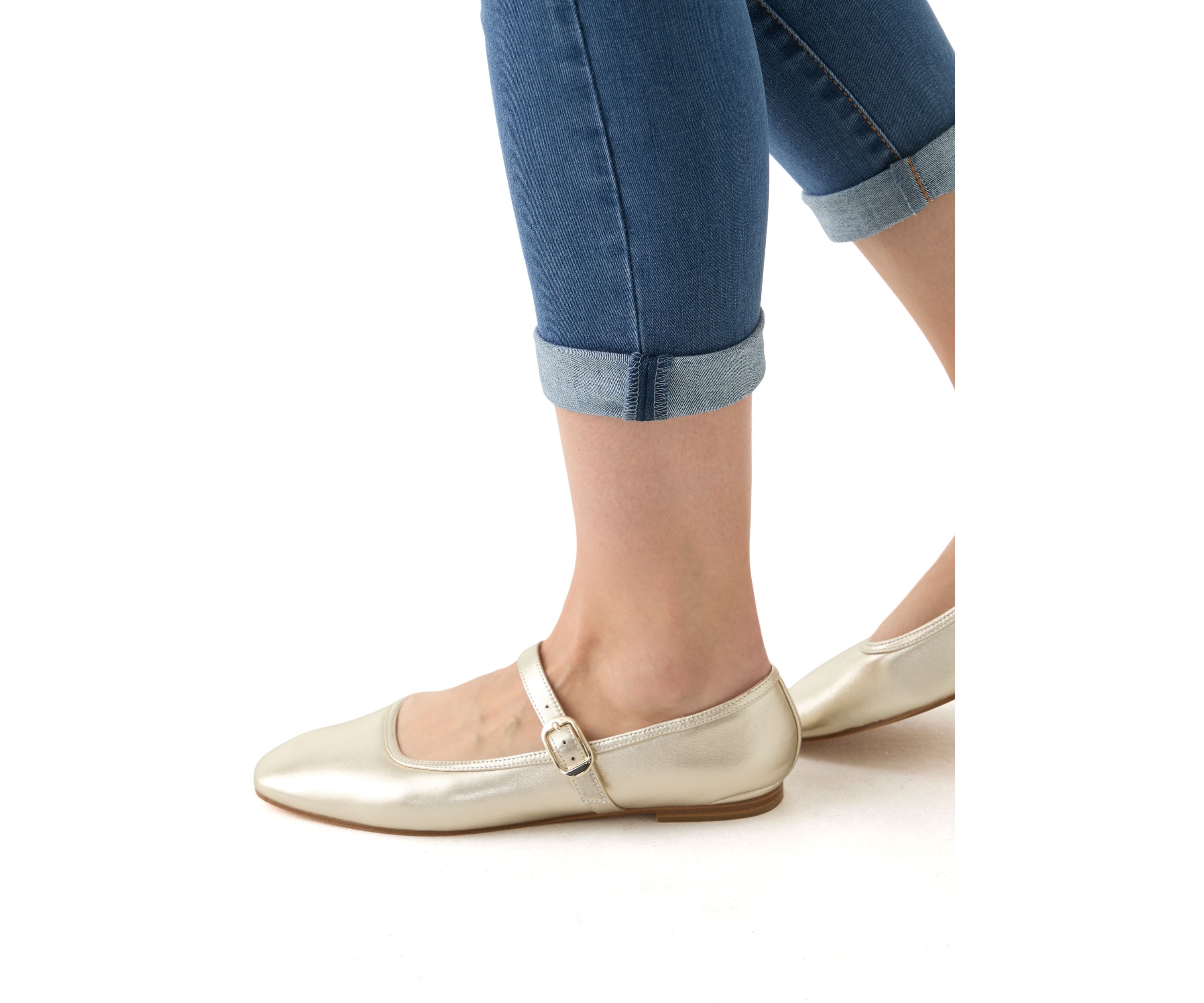 Womens Denim Skinny Cropped Jeans 