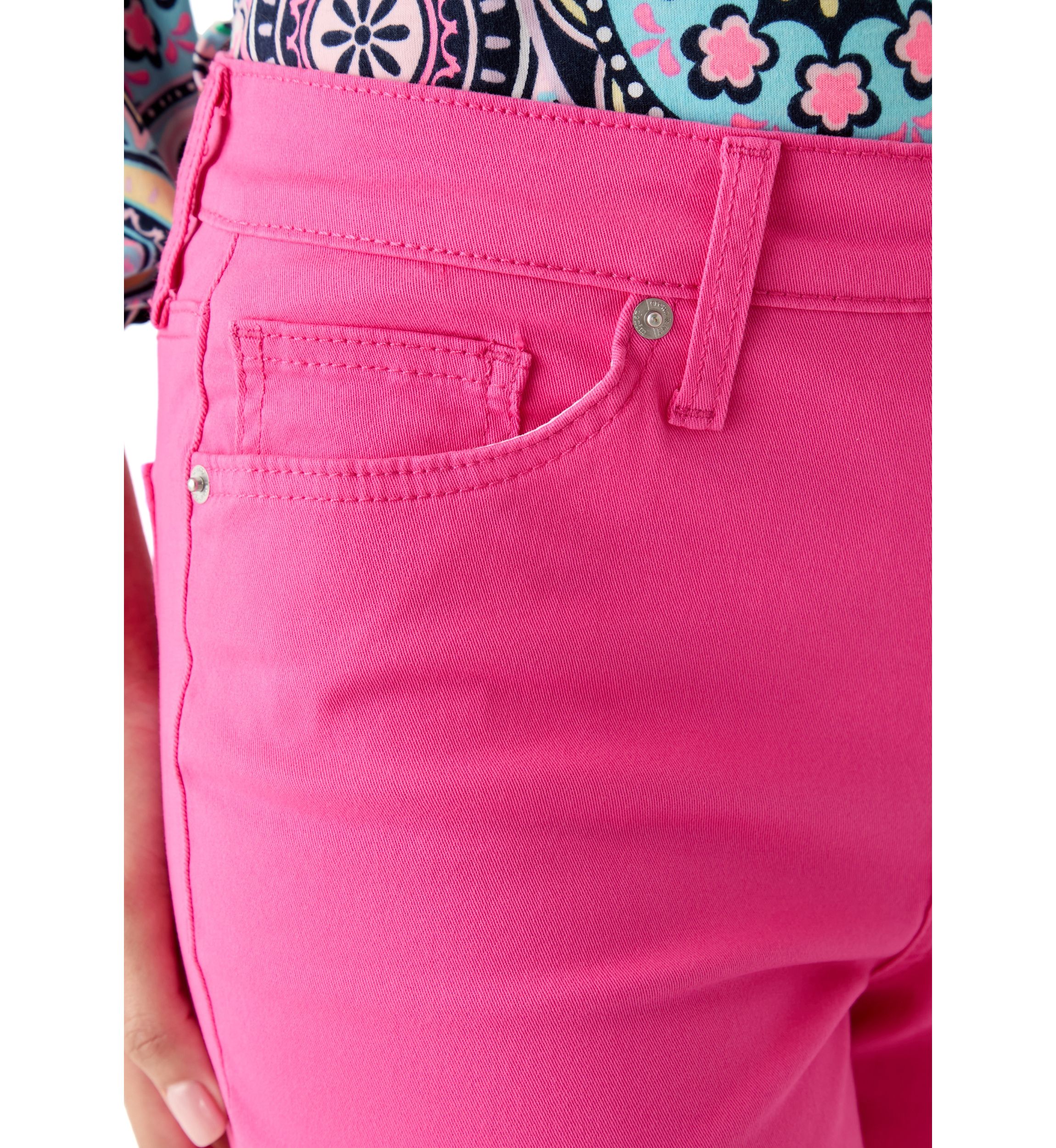 Womens Skinny Cropped Jeans 