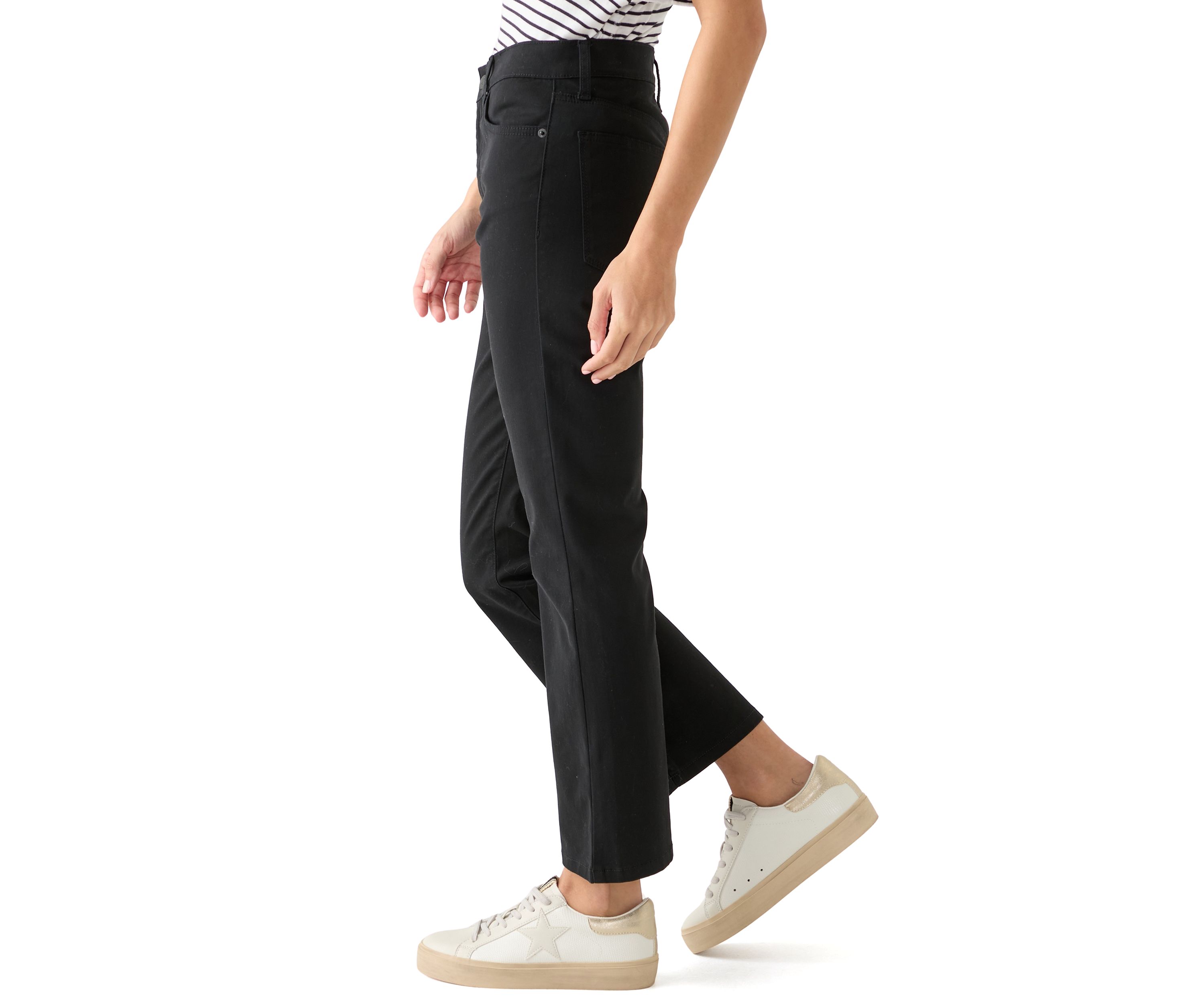 Petite Colored Twill Kick Flare Jeans
