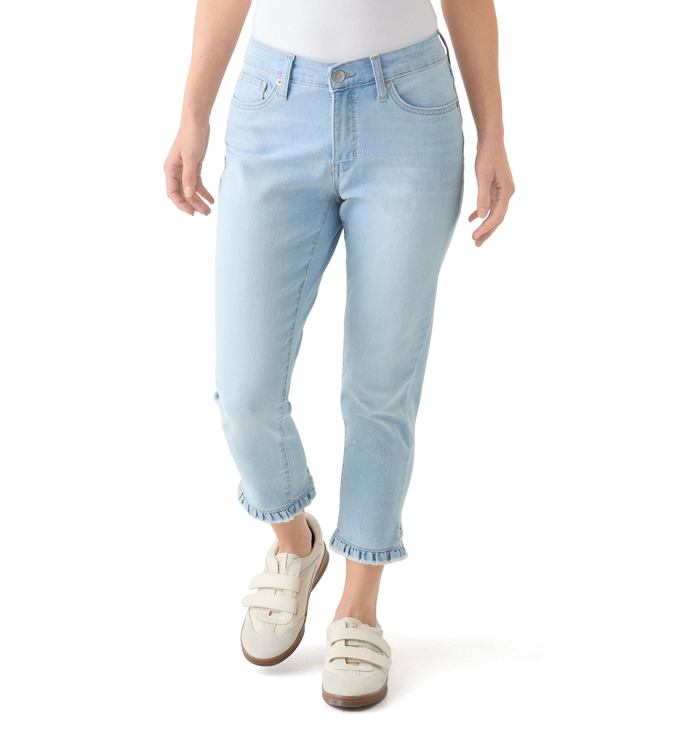 Petite Cropped Denim Jeans