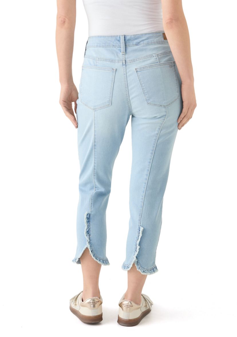 Petite Cropped Denim Jeans