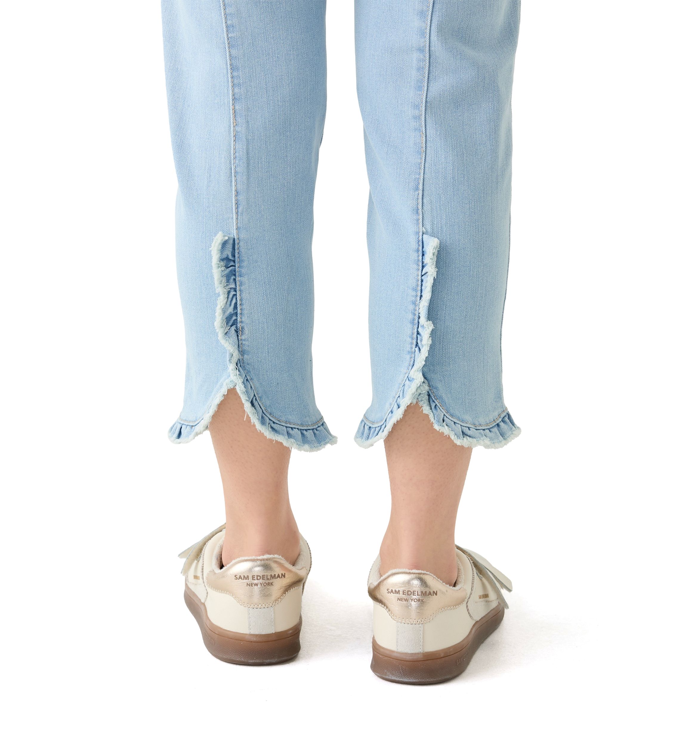 Petite Cropped Denim Jeans