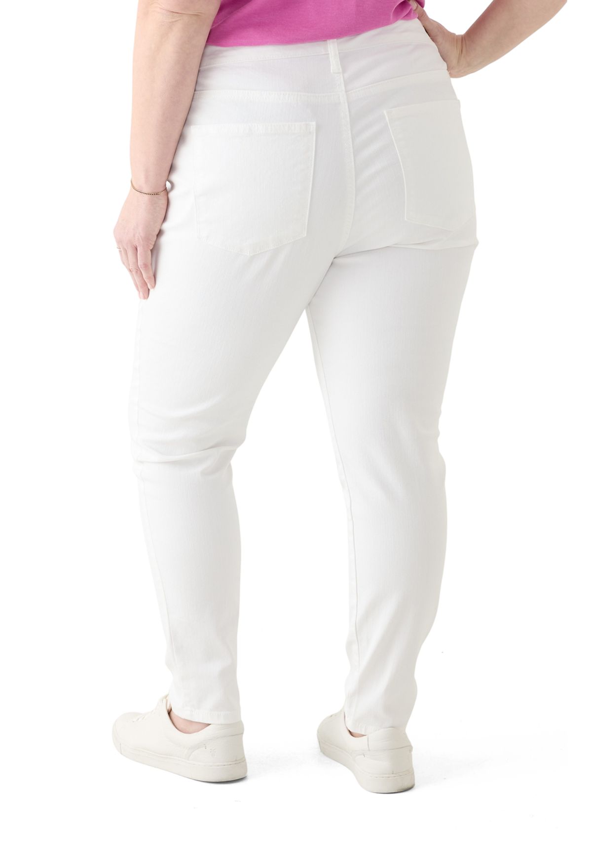Plus Size High Rise Skinny Jeans 