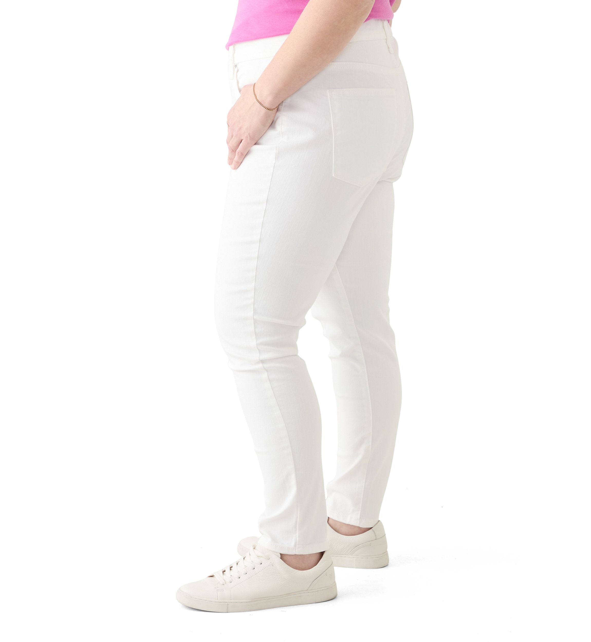 Plus Size High Rise Skinny Jeans 