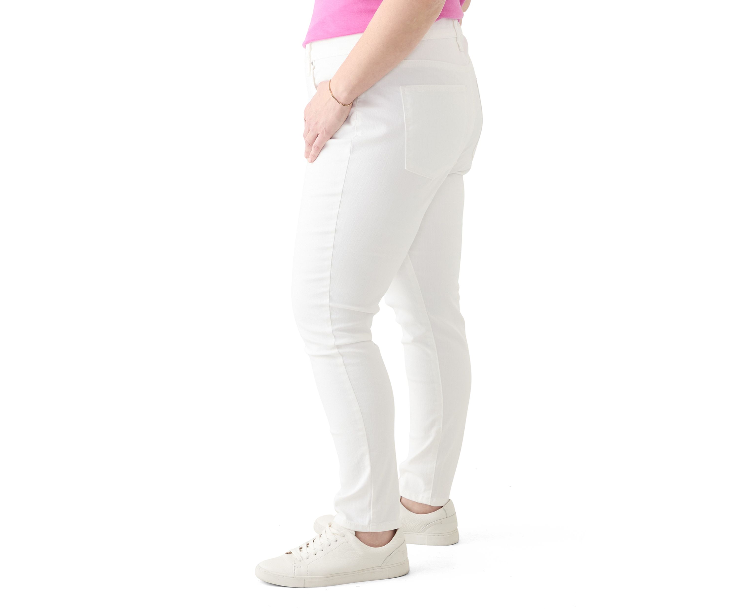 Plus Size High Rise Skinny Jeans 
