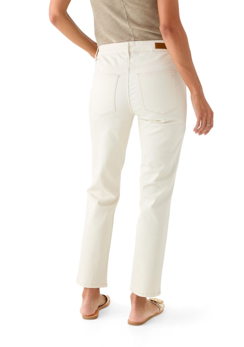 Womens Colored Straight Jeans