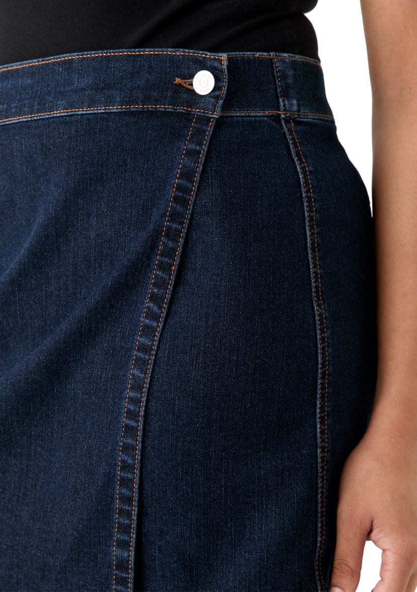 Womens Denim Napkin Skort