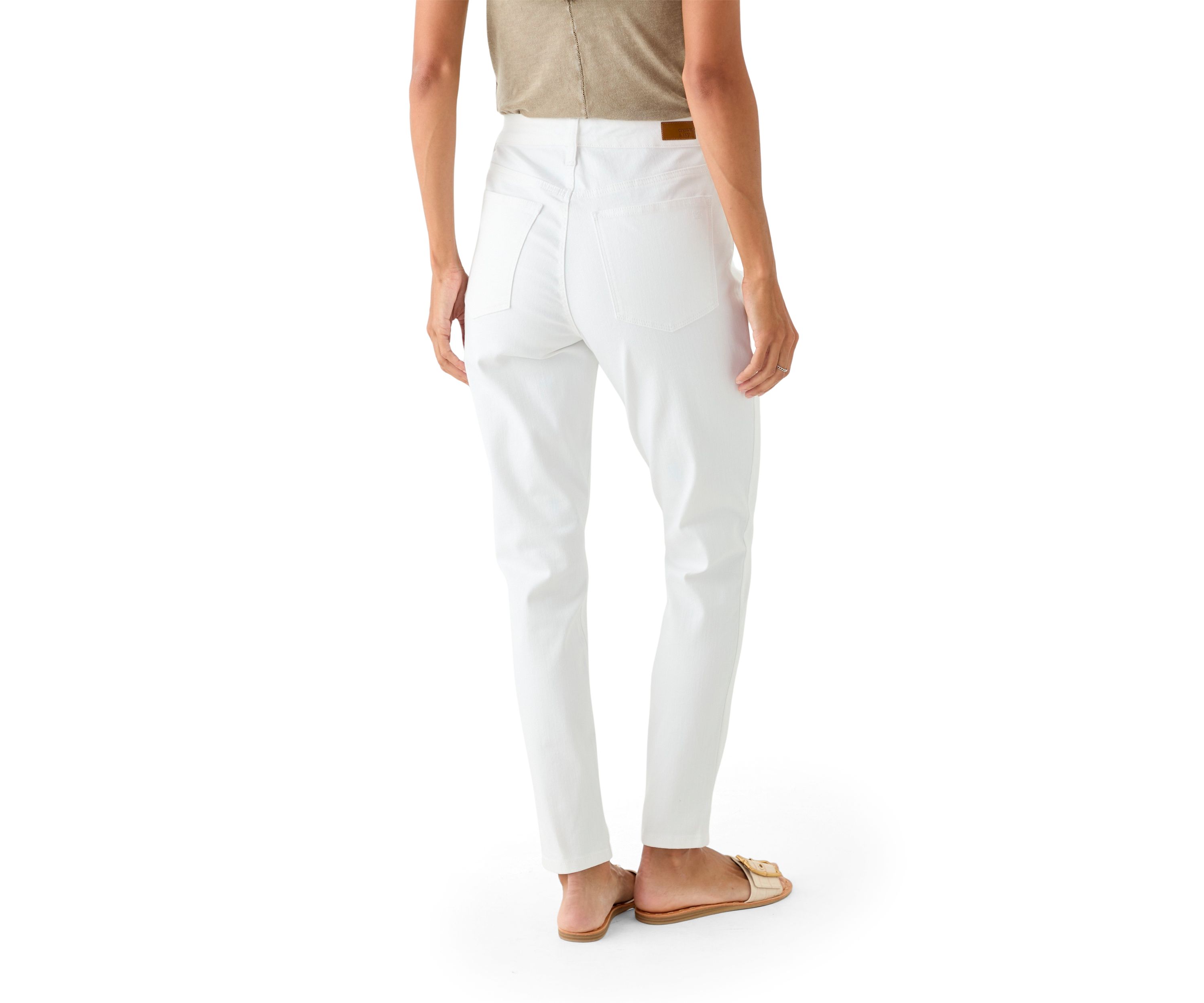 Womens High Rise Colored Skinny Jeans