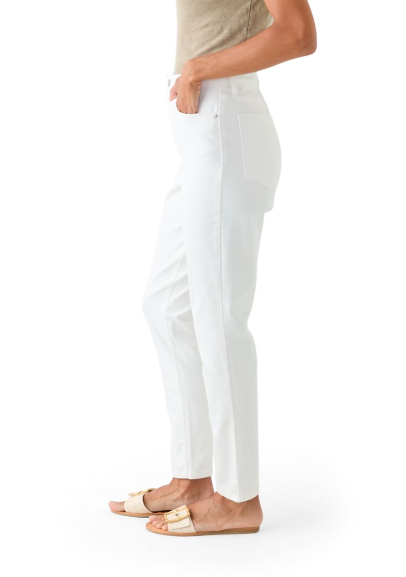 Womens High Rise Colored Skinny Jeans