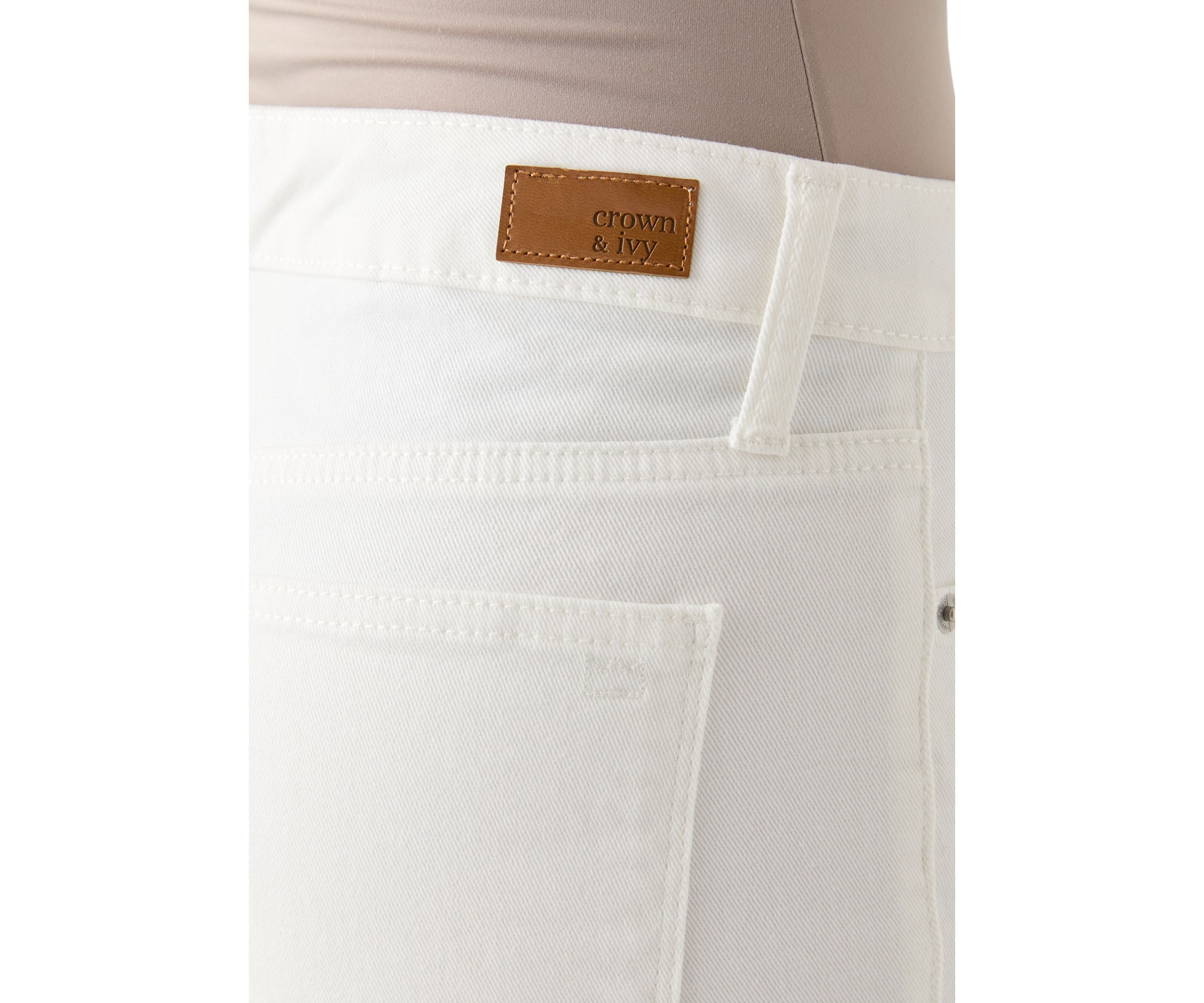 Womens High Rise Vintage Wide Leg Jeans
