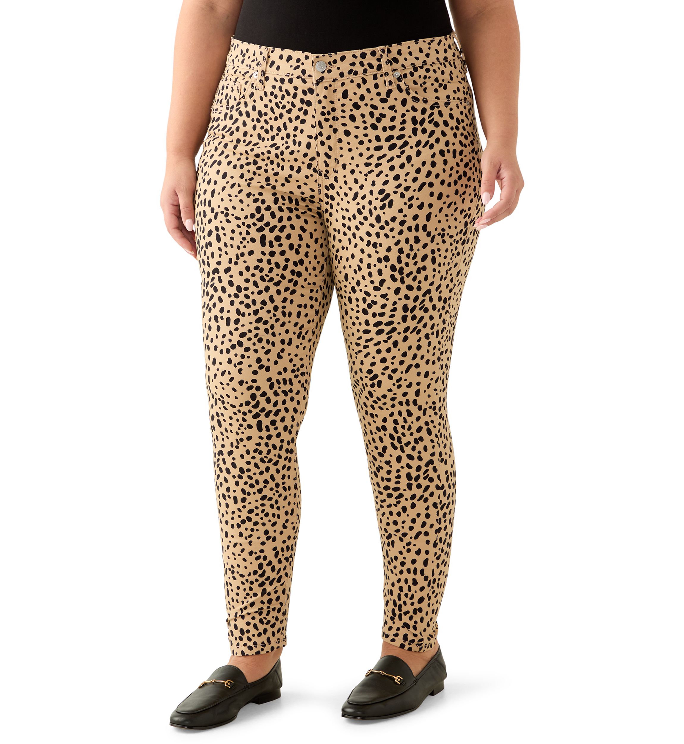 Plus Size High Rise Skinny Jeans