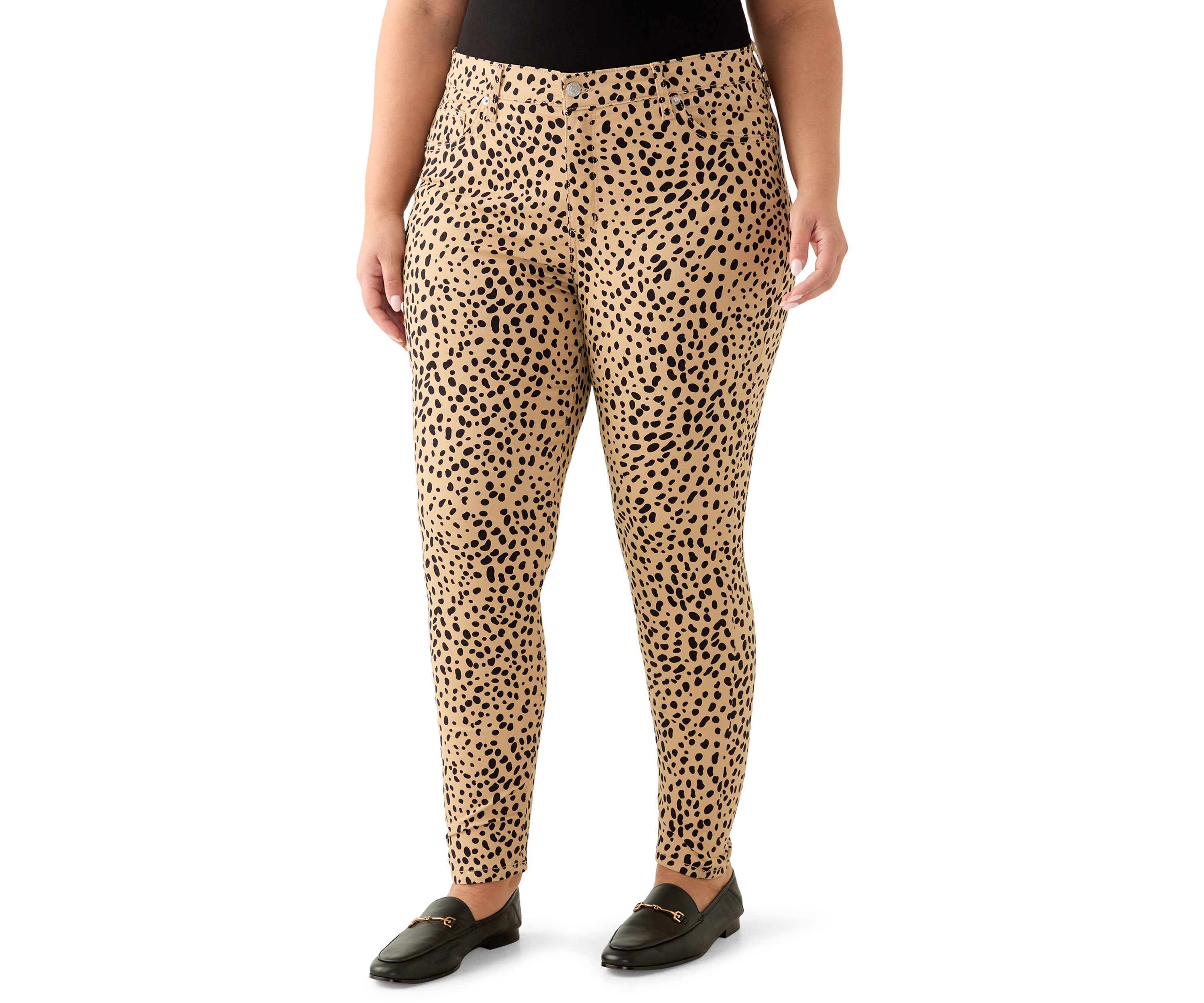 Plus Size High Rise Skinny Jeans