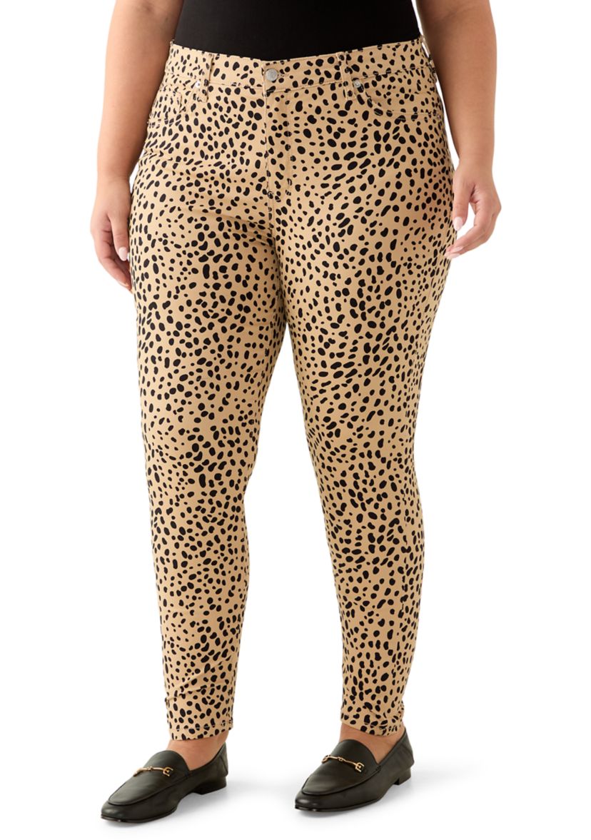 Plus Size High Rise Skinny Jeans