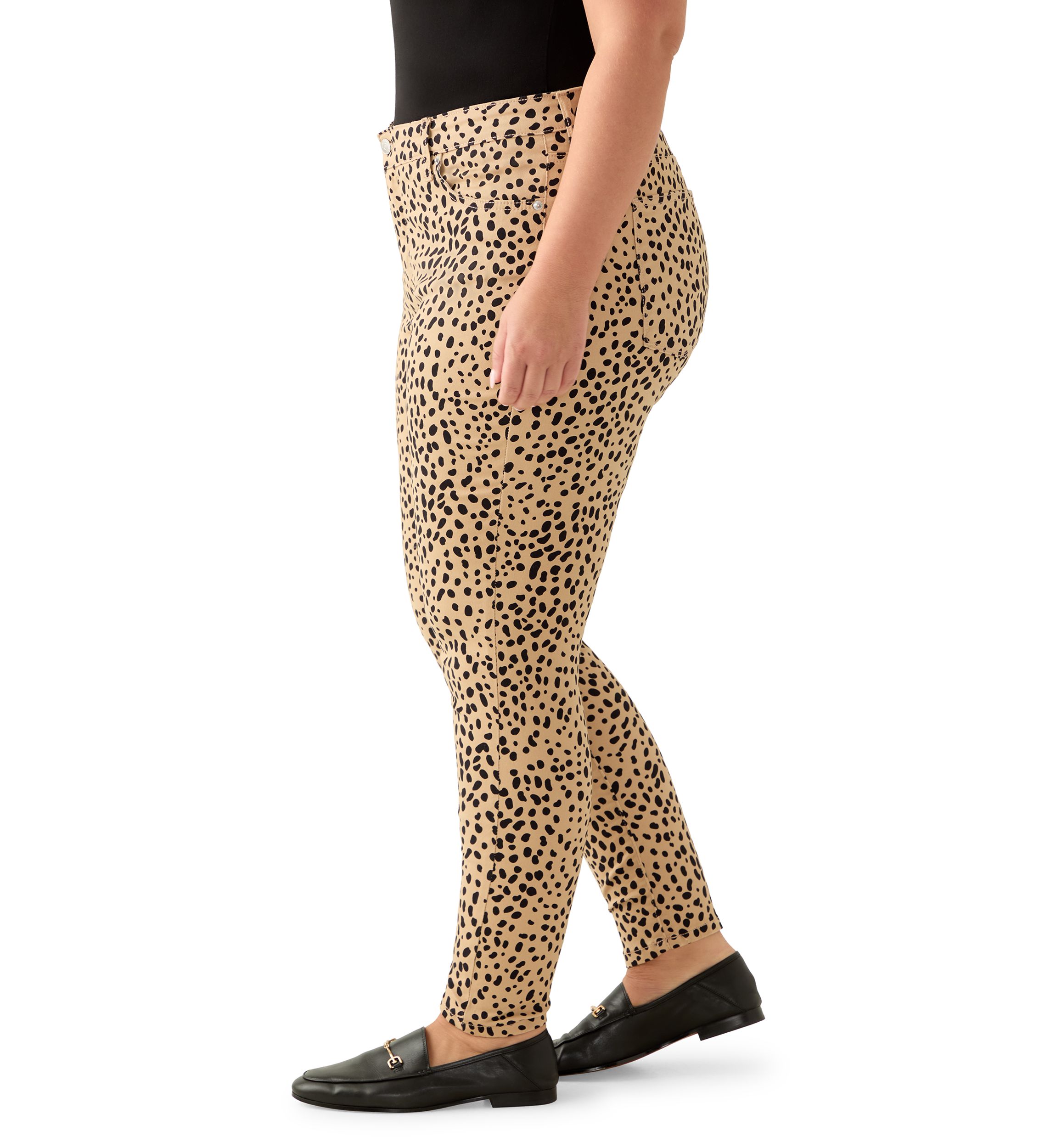 Plus Size High Rise Skinny Jeans